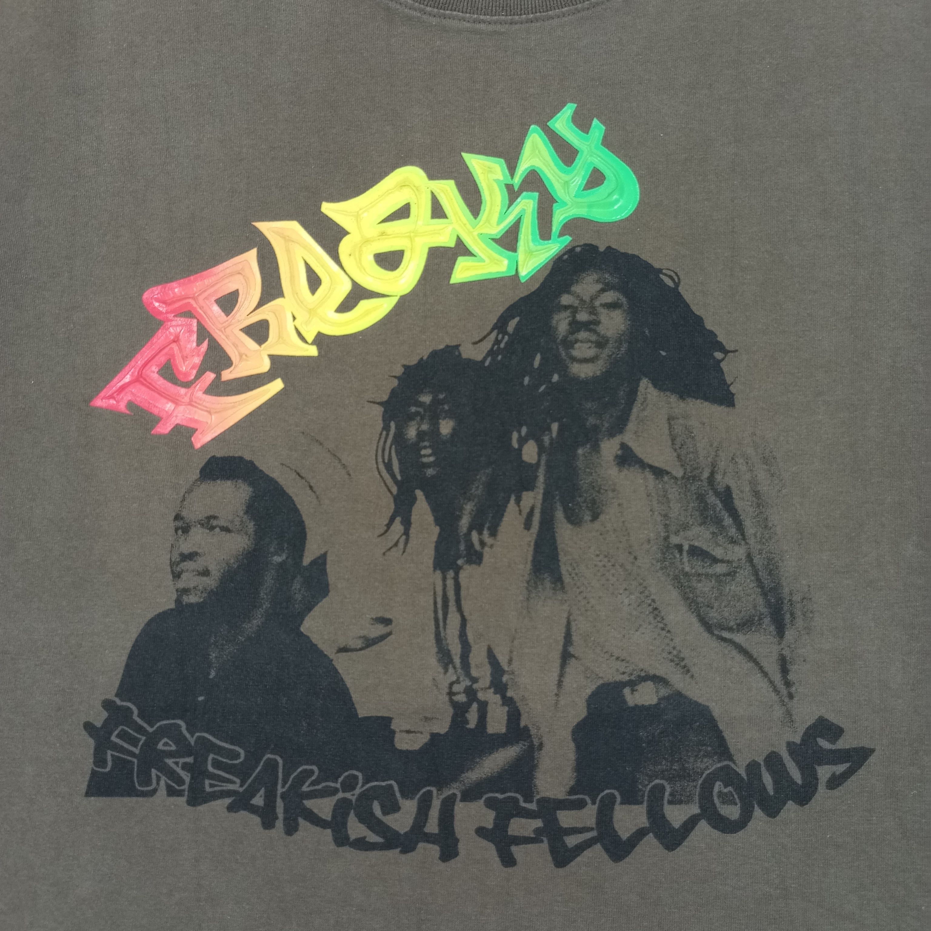 Band Tees × Rap Tees × Vintage Freakish Fellows Reggae Music Style Tshirt Size US XL / EU 56 / 4 - 2 Thumbnail