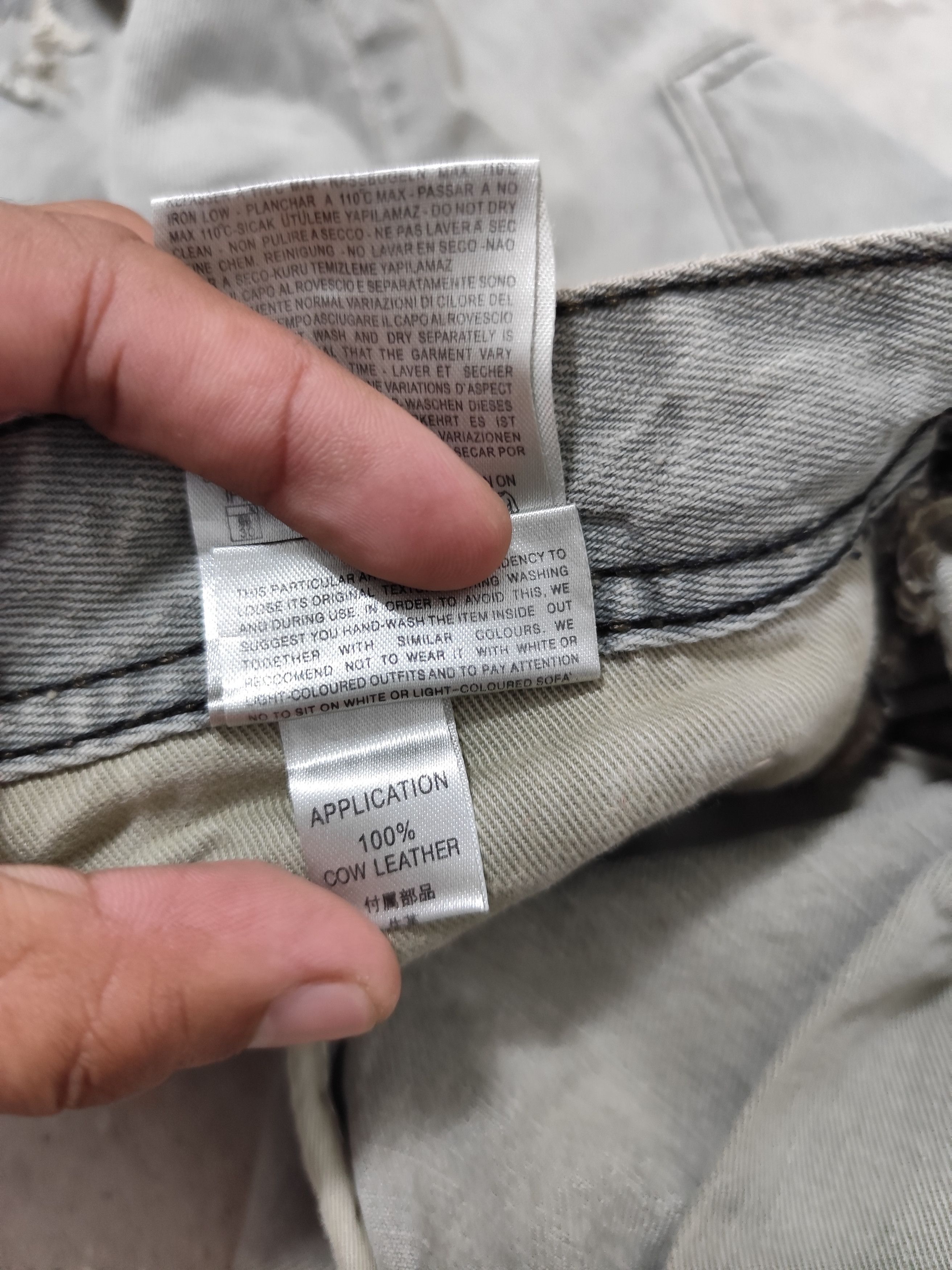 Diesel DIESEL SAFADO DISTRESSED DENIM Size US 34 / EU 50 - 9 Thumbnail