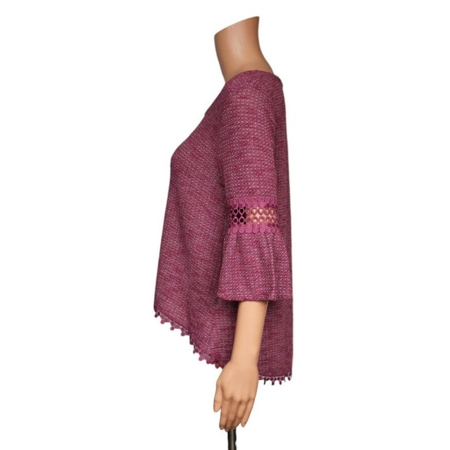 Other Wall Flower 3/4 Sleeve Top Women's Size Large Size L / US 10 / IT 46 - 4 Thumbnail