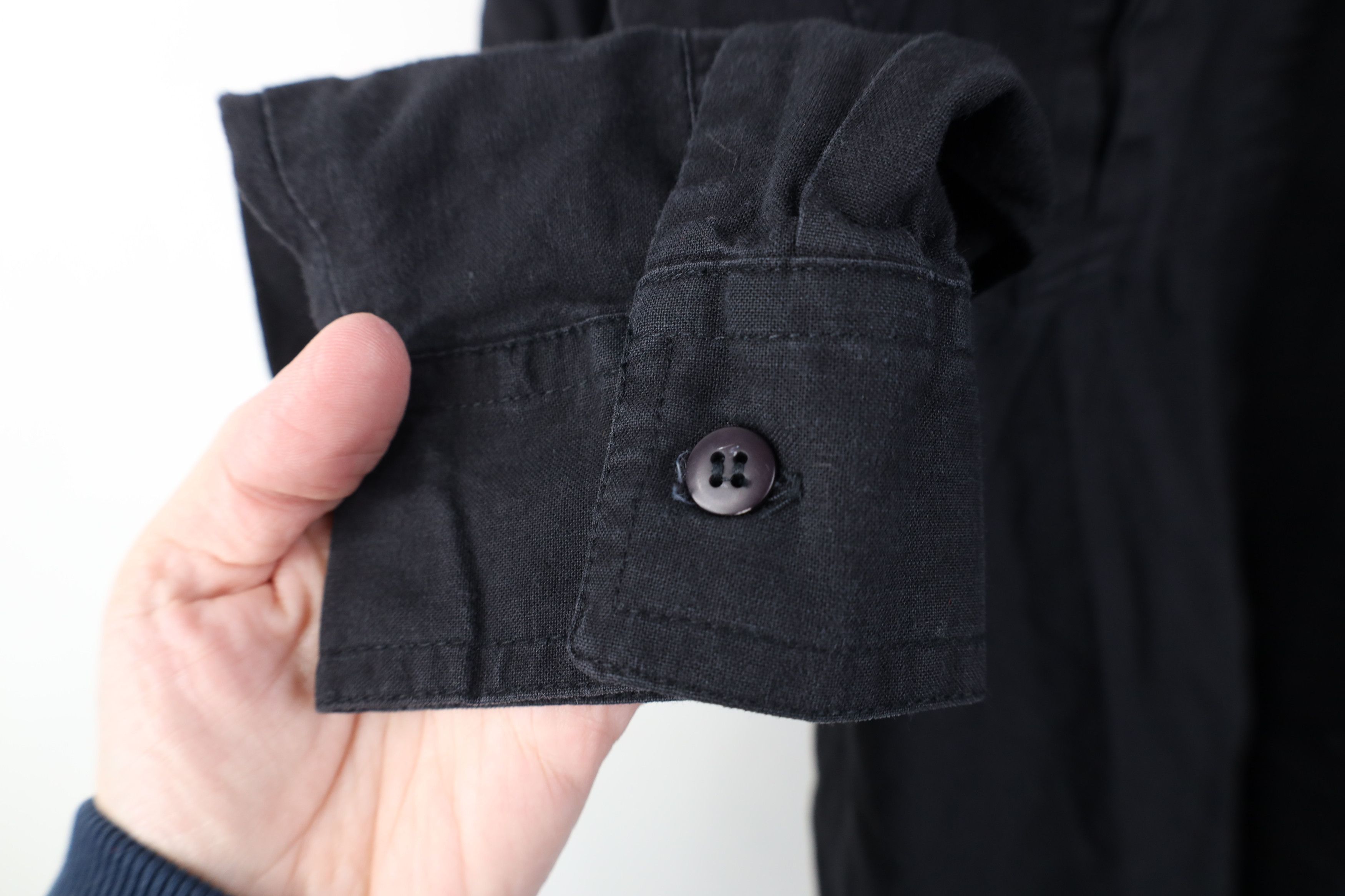 Vintage Vintage 90s Streetwear Big Pocket Collared Button Shirt Size US M / EU 48-50 / 2 - 7 Thumbnail