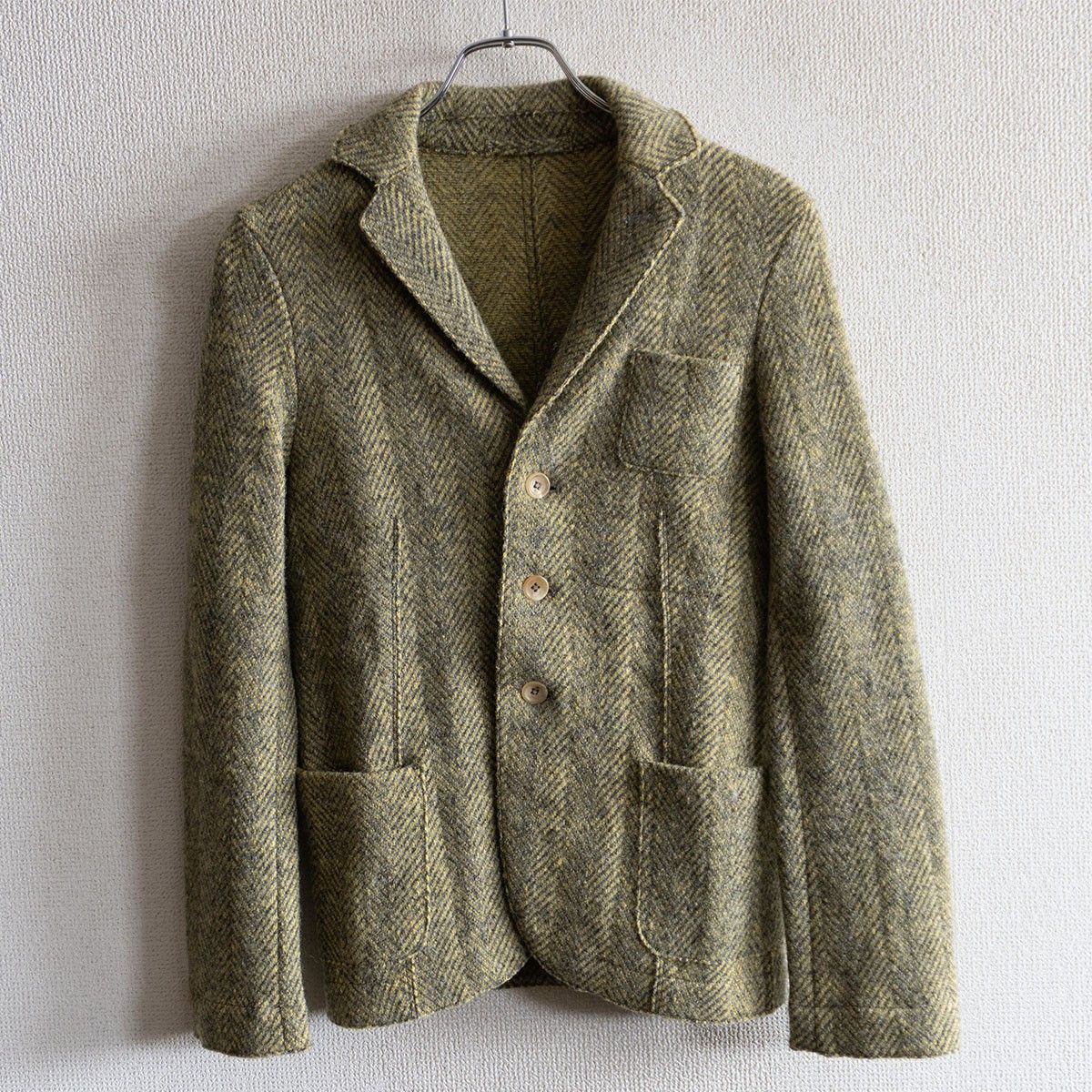 45rpm 45R Soft Tweed Herringbone Jacket Size M Size US M / EU 48-50 / 2 - 1 Thumbnail