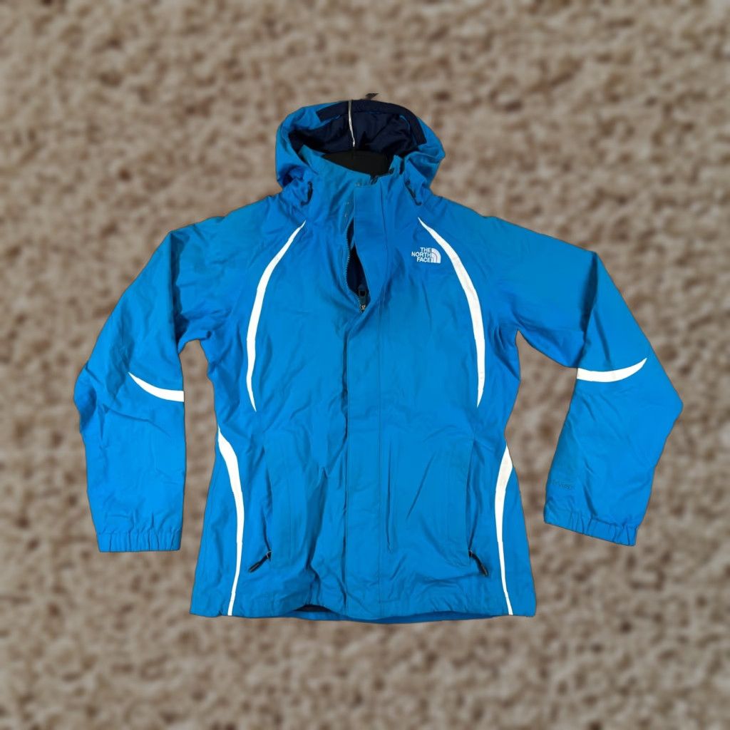 The North Face The North Face Jacket Womens Small Blue HyVent Windbreaker Weatherproof Windbreaker Jacket Blue Womens S The North Face Size S / US 4 / IT 40 - 1 Thumbnail