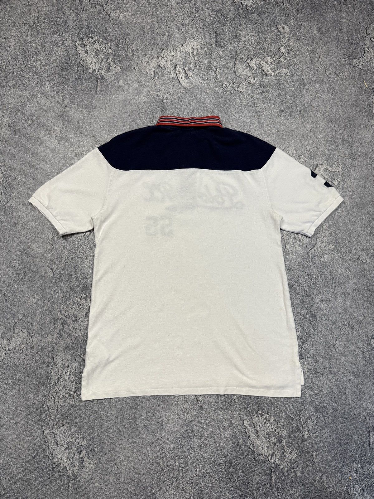 Polo Ralph Lauren Vintage Polo Ralph Lauren Polo Tee USA Chief Keef Size US L / EU 52-54 / 3 - 2 Thumbnail