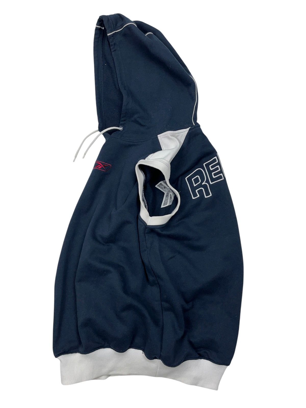 Reebok × Vintage Vintage y2k Reebok Hooded Vest Embroidered Big Logo Size US M / EU 48-50 / 2 - 7 Thumbnail