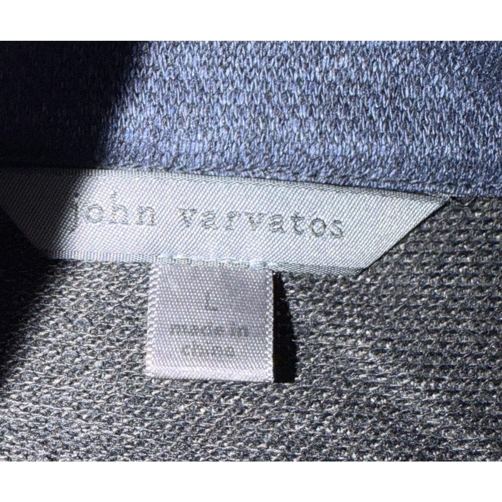 John Varvatos John Varvatos Heathered Knit Snap-Front Jacket size L $688 Size US L / EU 52-54 / 3 - 7 Thumbnail