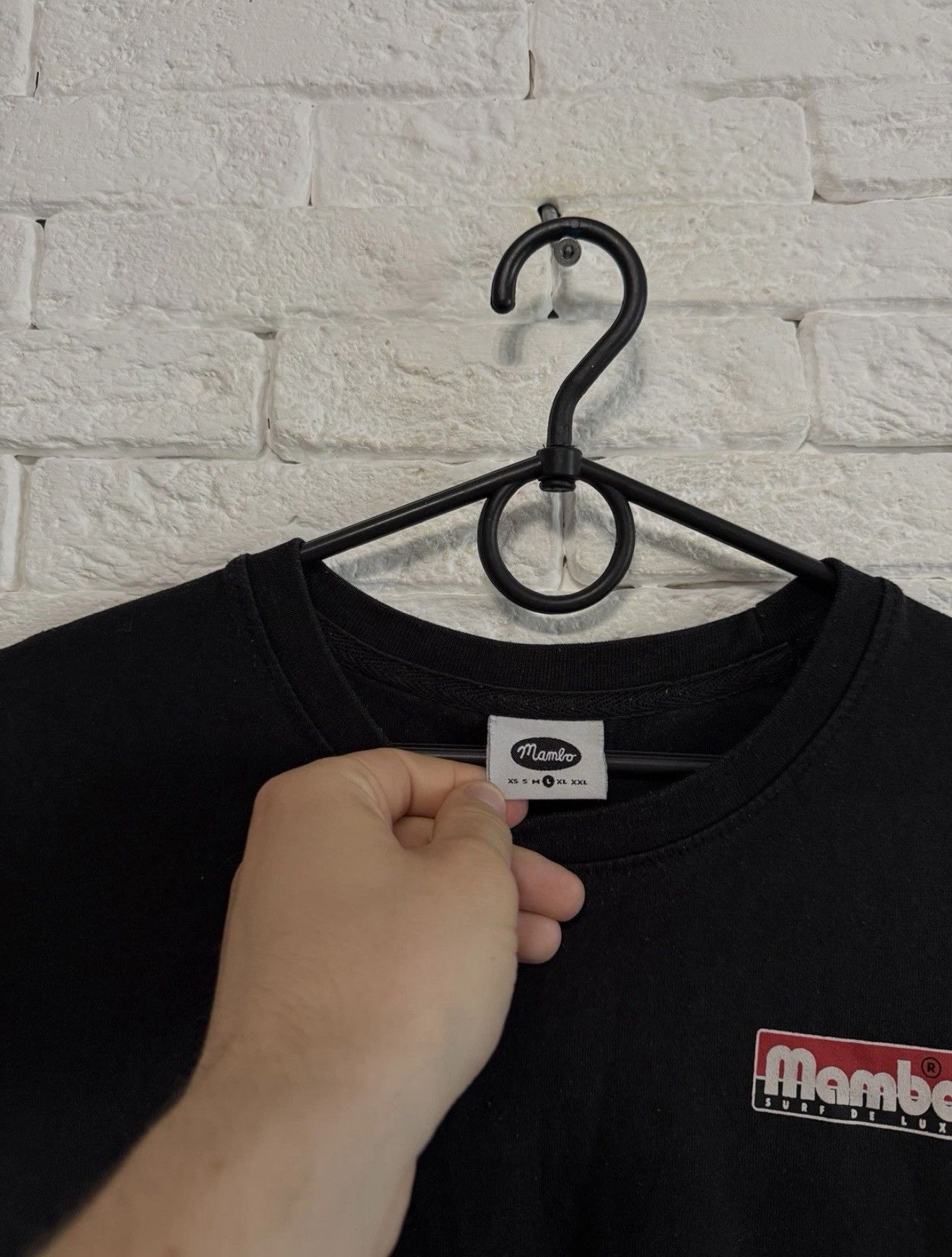 Mambo Mambo T-shirt Surf De Luxe Huge Logo Sz L Size US L / EU 52-54 / 3 - 4 Thumbnail