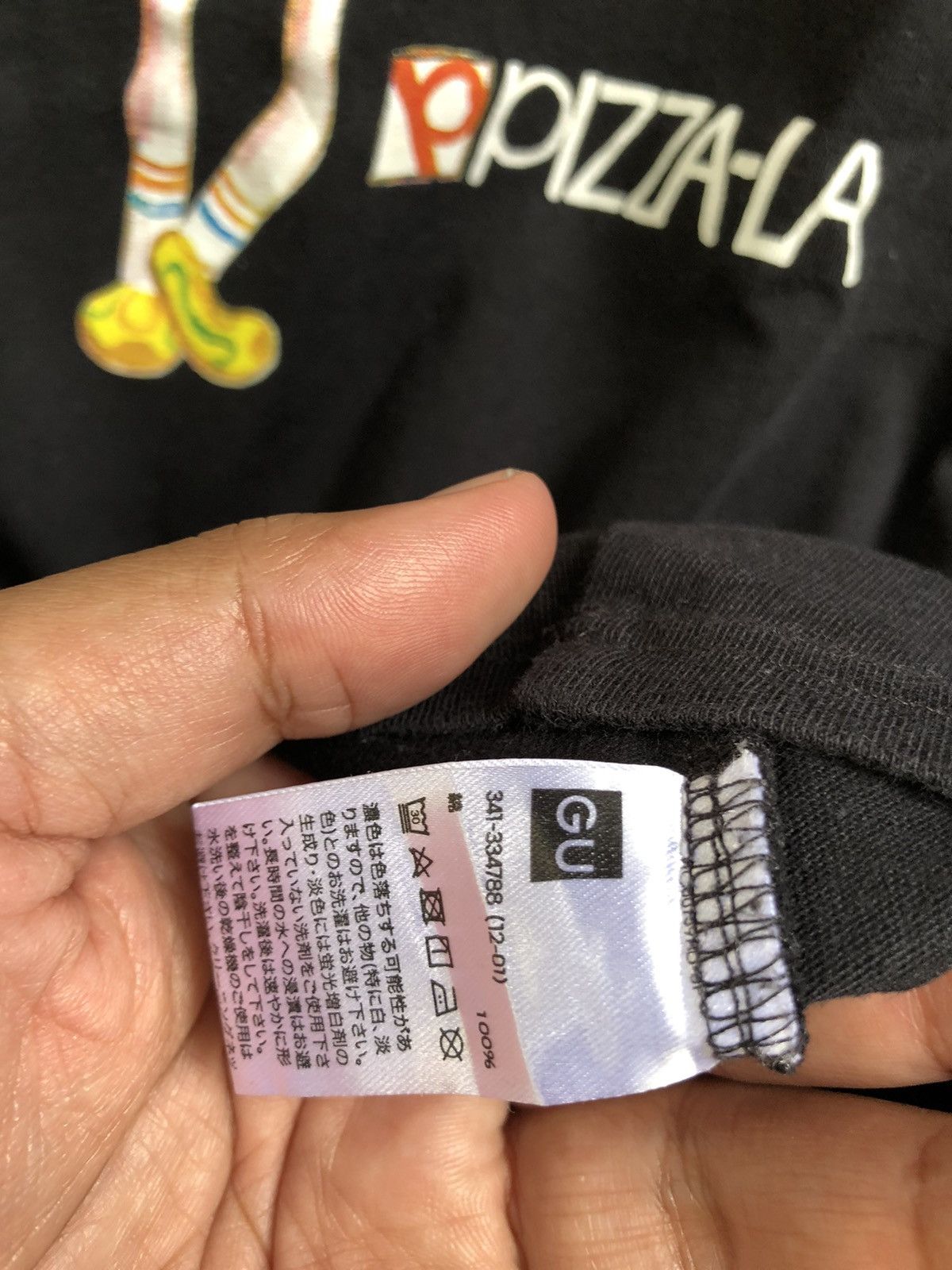 GU × Japanese Brand × Maison MIHARA YASUHIRO MIHARAYASUHIRO X GU “GOOD INSPIRATION” PIZZA - LA SHIRT Size US L / EU 52-54 / 3 - 6 Thumbnail