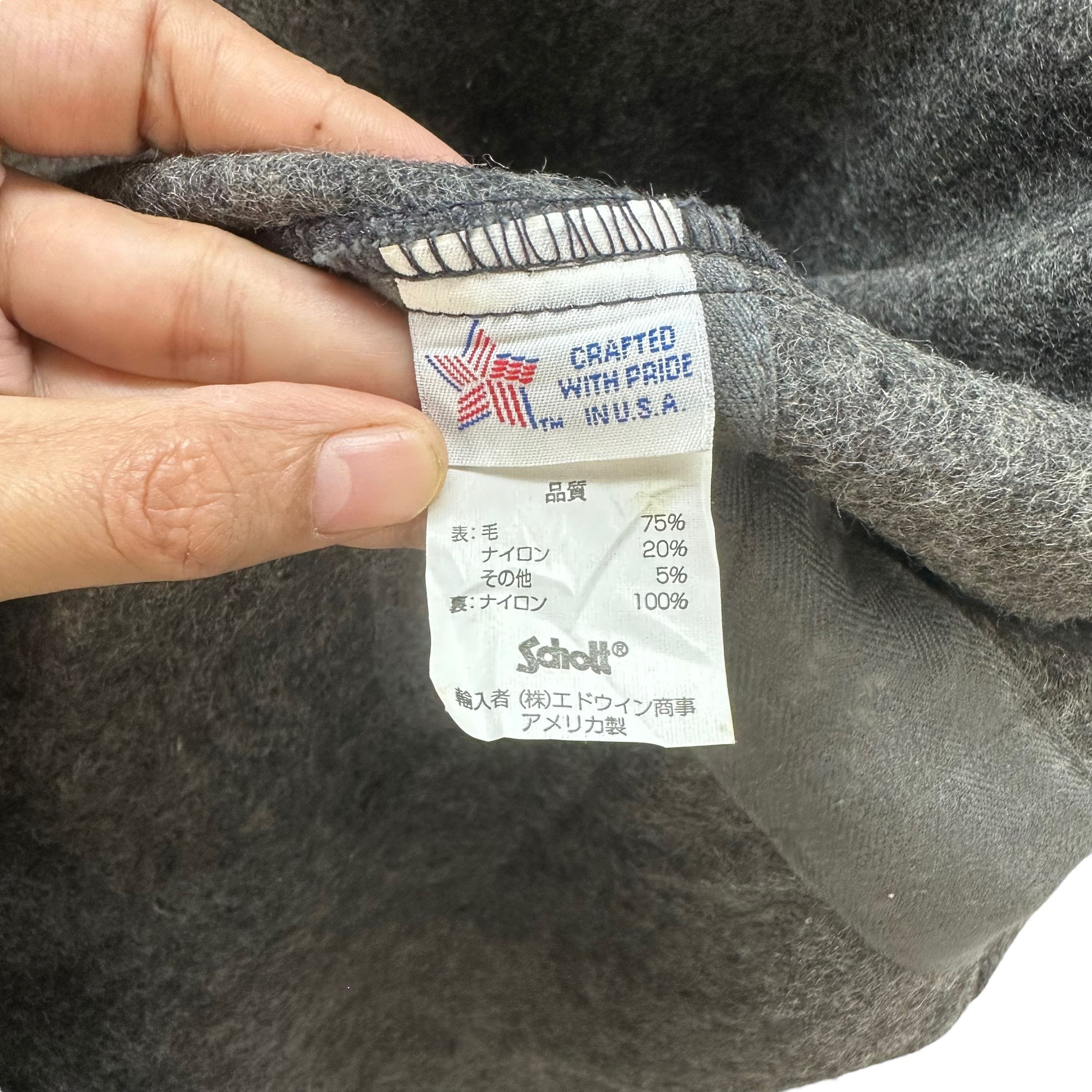 Schott SCHOTT MADE IN USA WOOL DUFFLE COAT #8549-014 Size US M / EU 48-50 / 2 - 8 Thumbnail