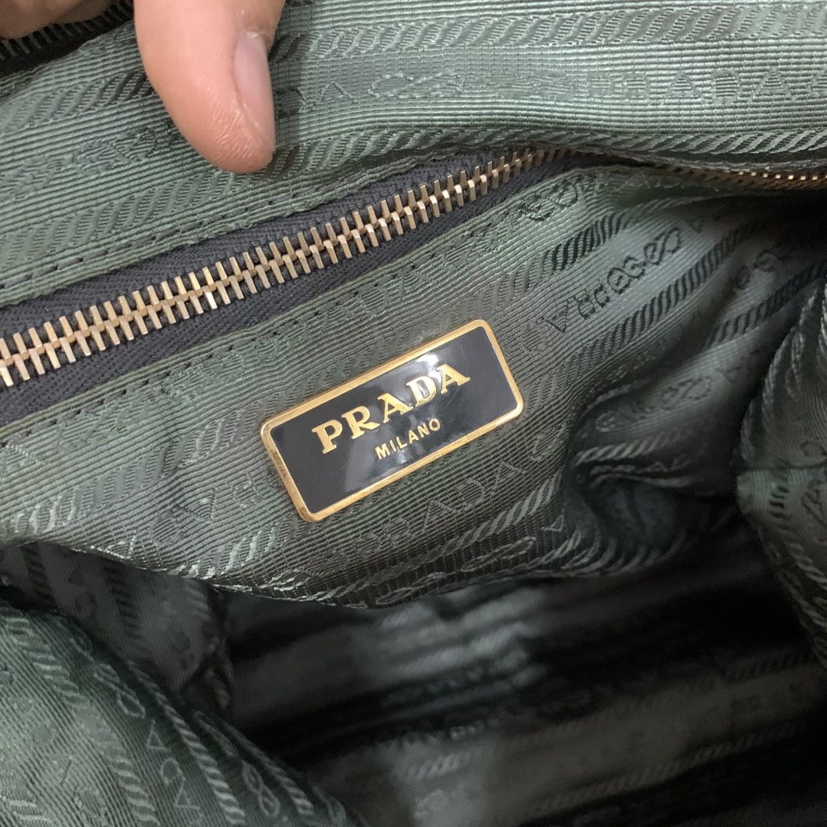 Prada Prada Nylon Large Tote Bag Size ONE SIZE - 14 Thumbnail