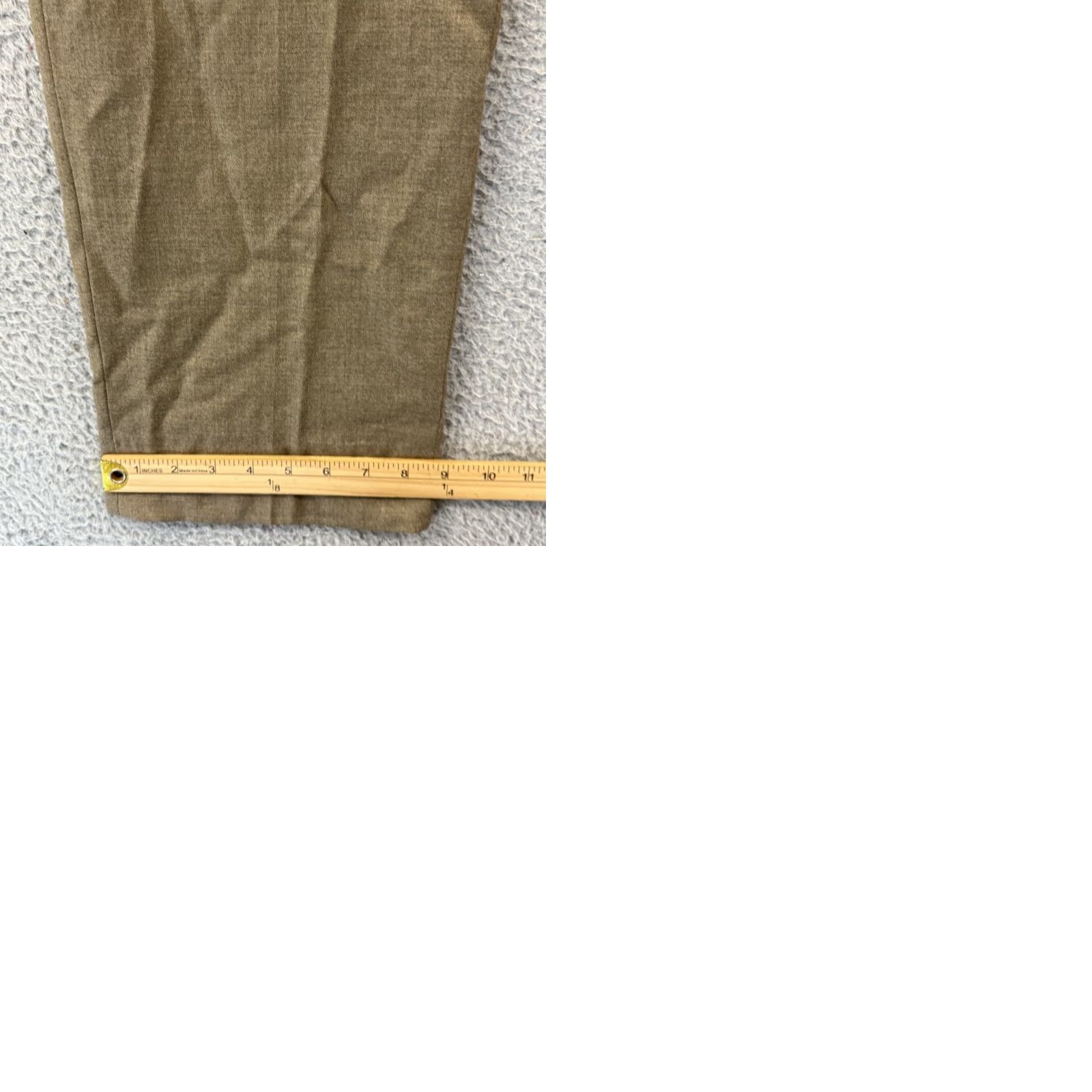 Brooks Brothers Brooks Brothers 346 Dress Pants Men’s 34x30 Brown Wool Pleated Zip Trousers Button Hook & Eye Pocket Slash Pockets Straight Regular Size 34 Size US 34 / EU 50 - 9 Thumbnail