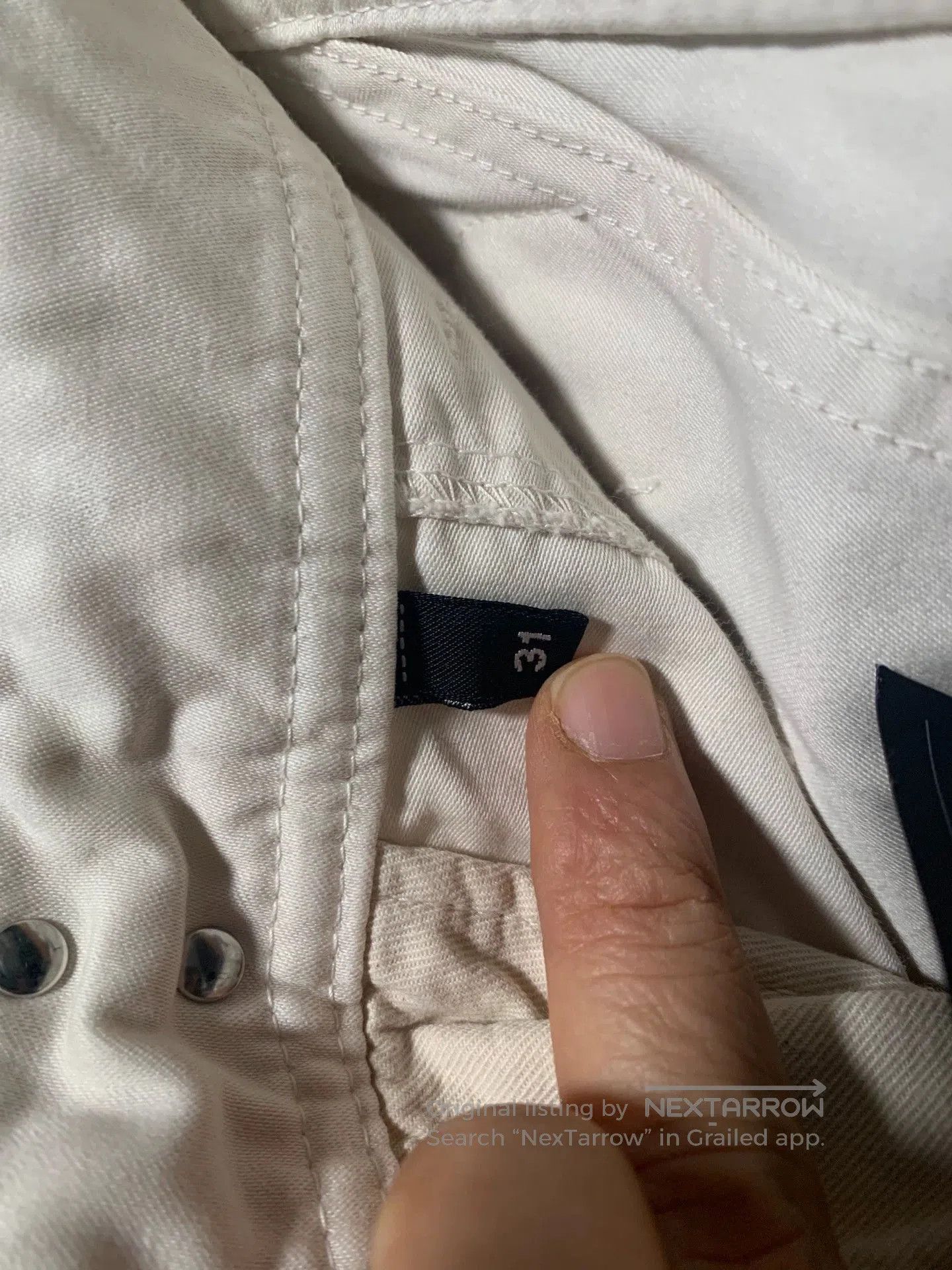 Tom Ford White Casual Pants with Pockets. Size US 30 / EU 46 - 5 Thumbnail