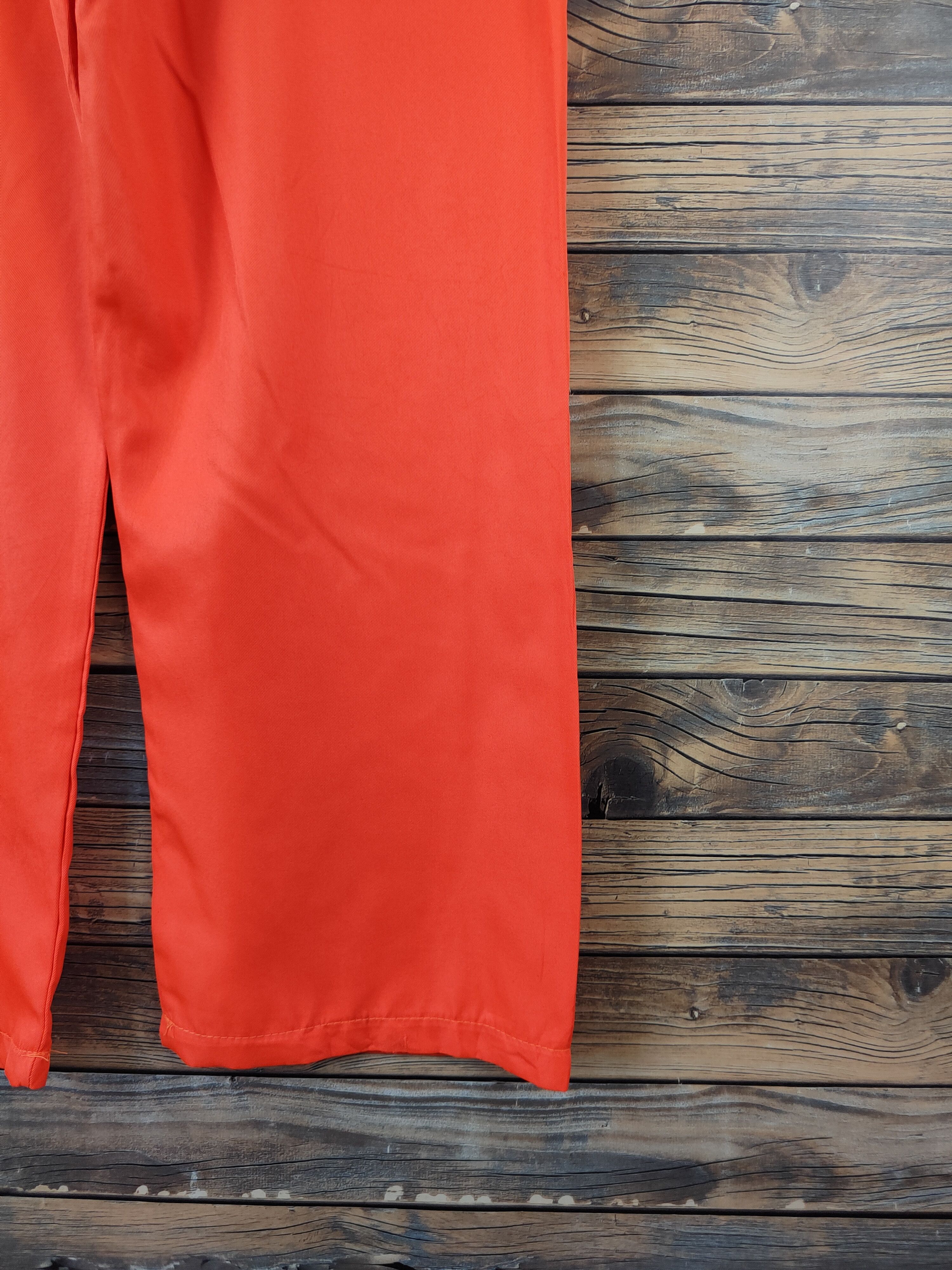 Japanese Brand × Vintage Vintage Japanese Brand Orange Adjustable Strap Jumpsuits Size 37" - 16 Thumbnail