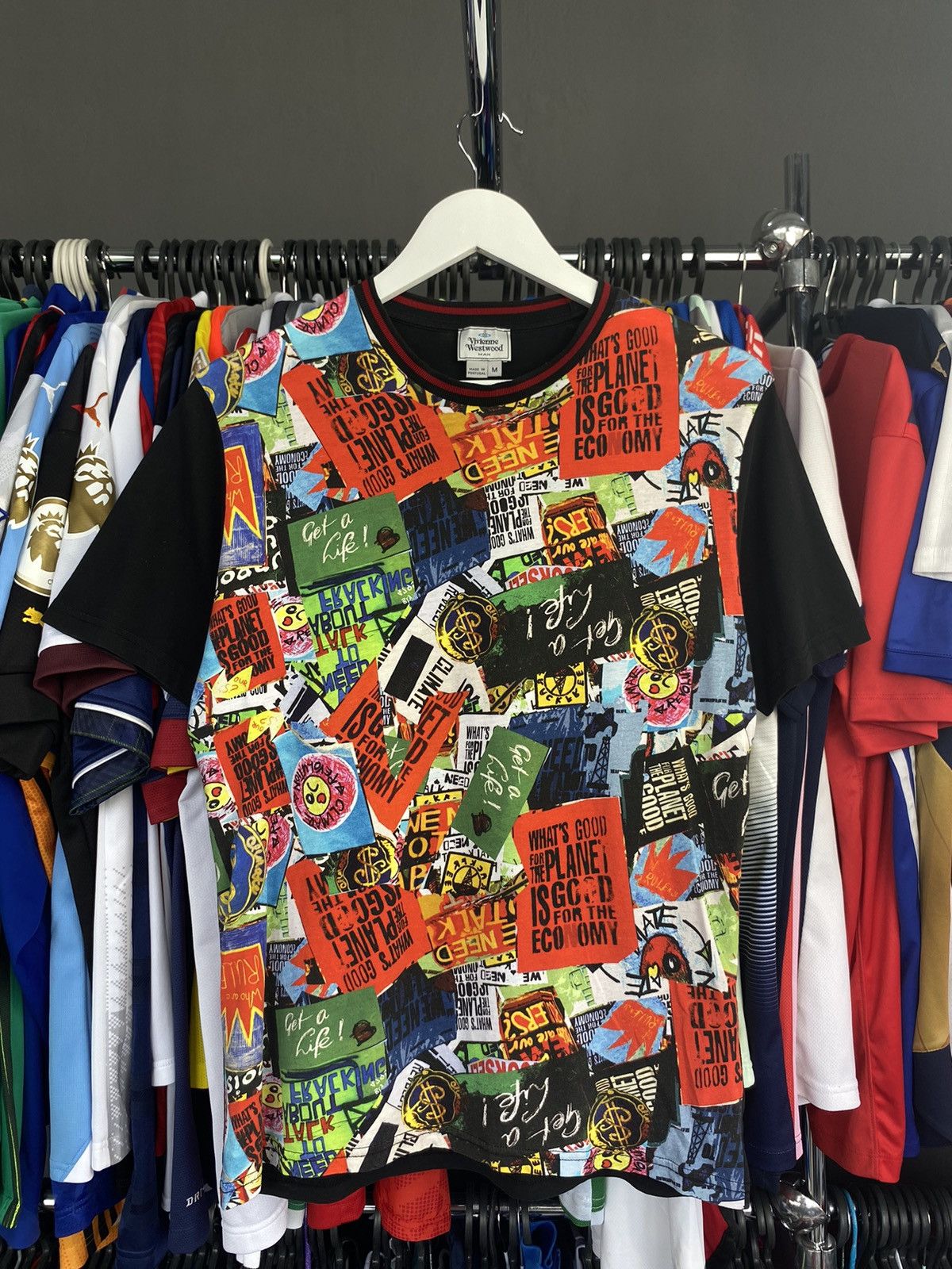 Vivienne Westwood Vivienne Westwood MAN Graphic All Over Print T-Shirt Size US M / EU 48-50 / 2 - 1 Thumbnail