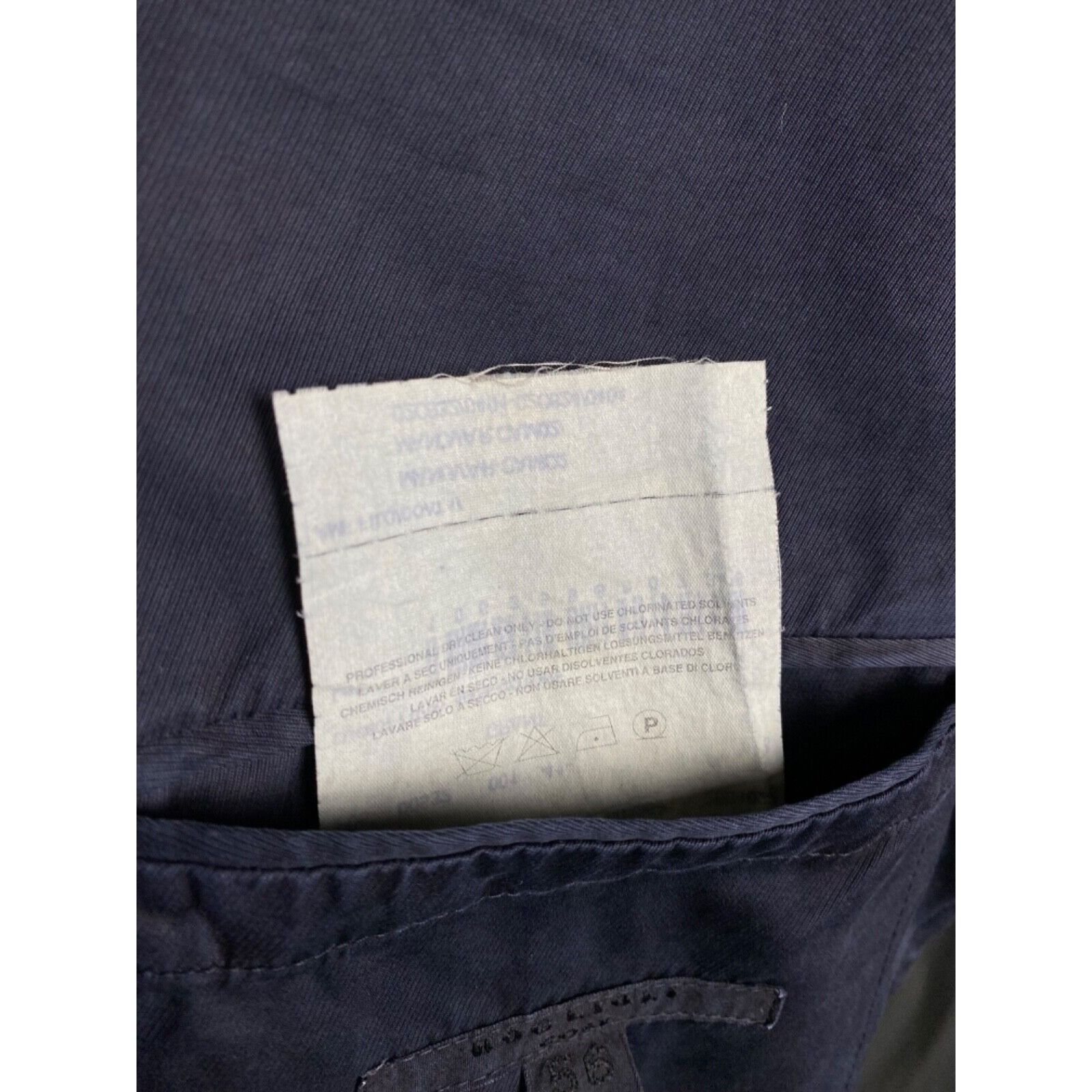 Boglioli Boglioli GRANT Garment Dye Men's Blue Sportcoat Blazer Jacke Size 54R - 10 Thumbnail