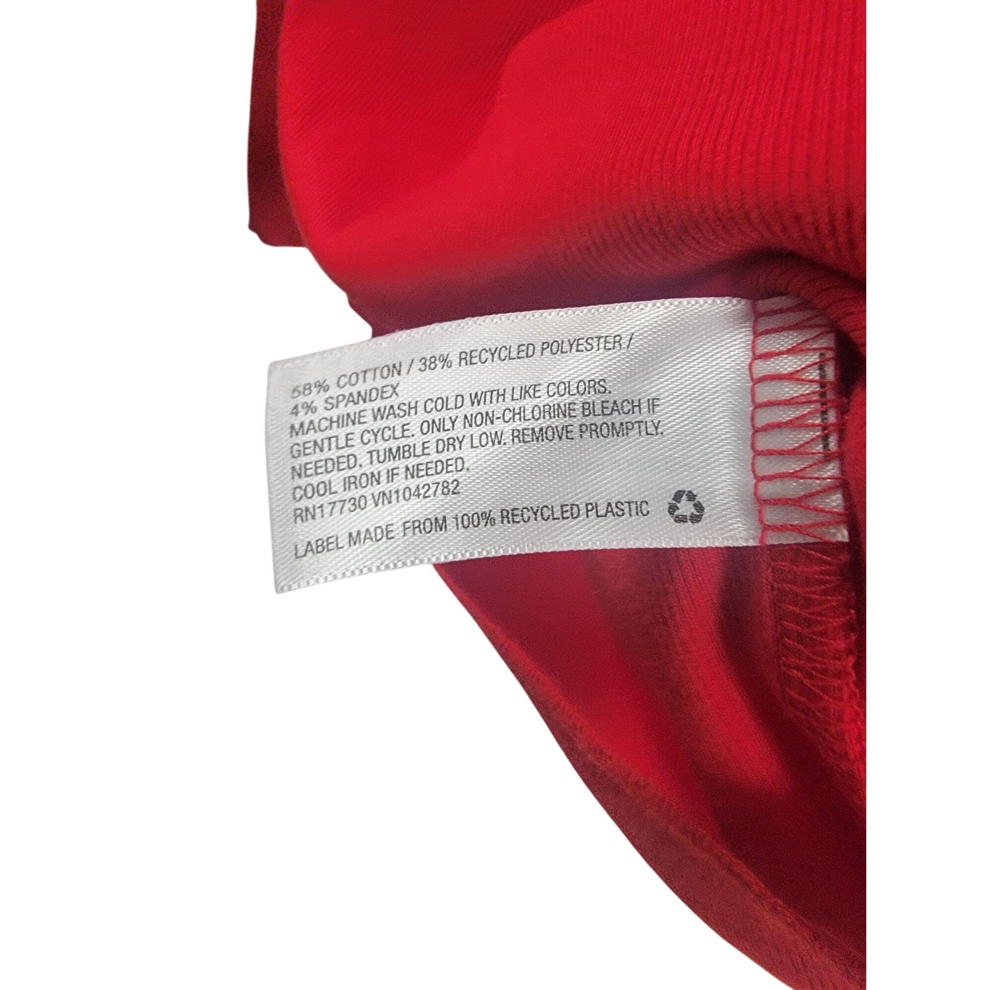 Other Red Long Sleeve Turtleneck Top For Women Stretchy & Soft Ble Size L / US 10 / IT 46 - 7 Thumbnail