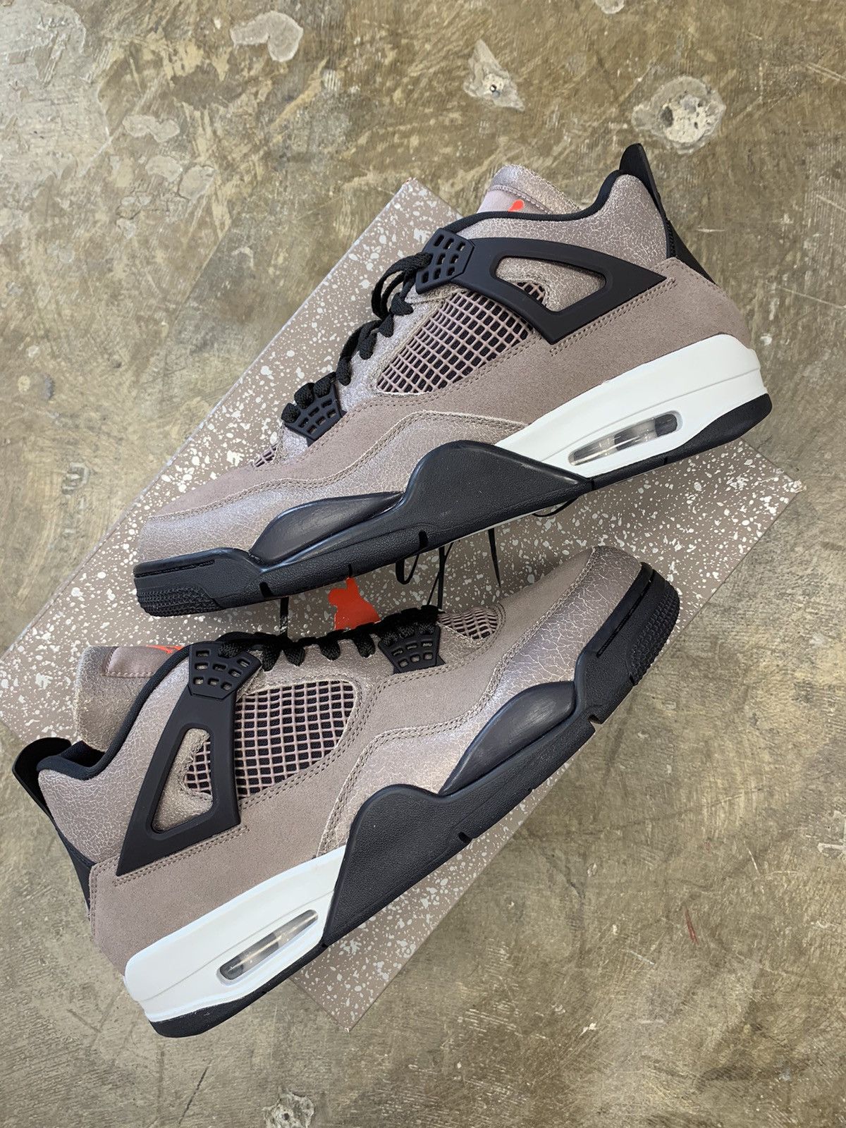 image of Jordan Nike Jordan 4 Traipse Haze Ds Shoes in Taupe, Men's (Size 12)