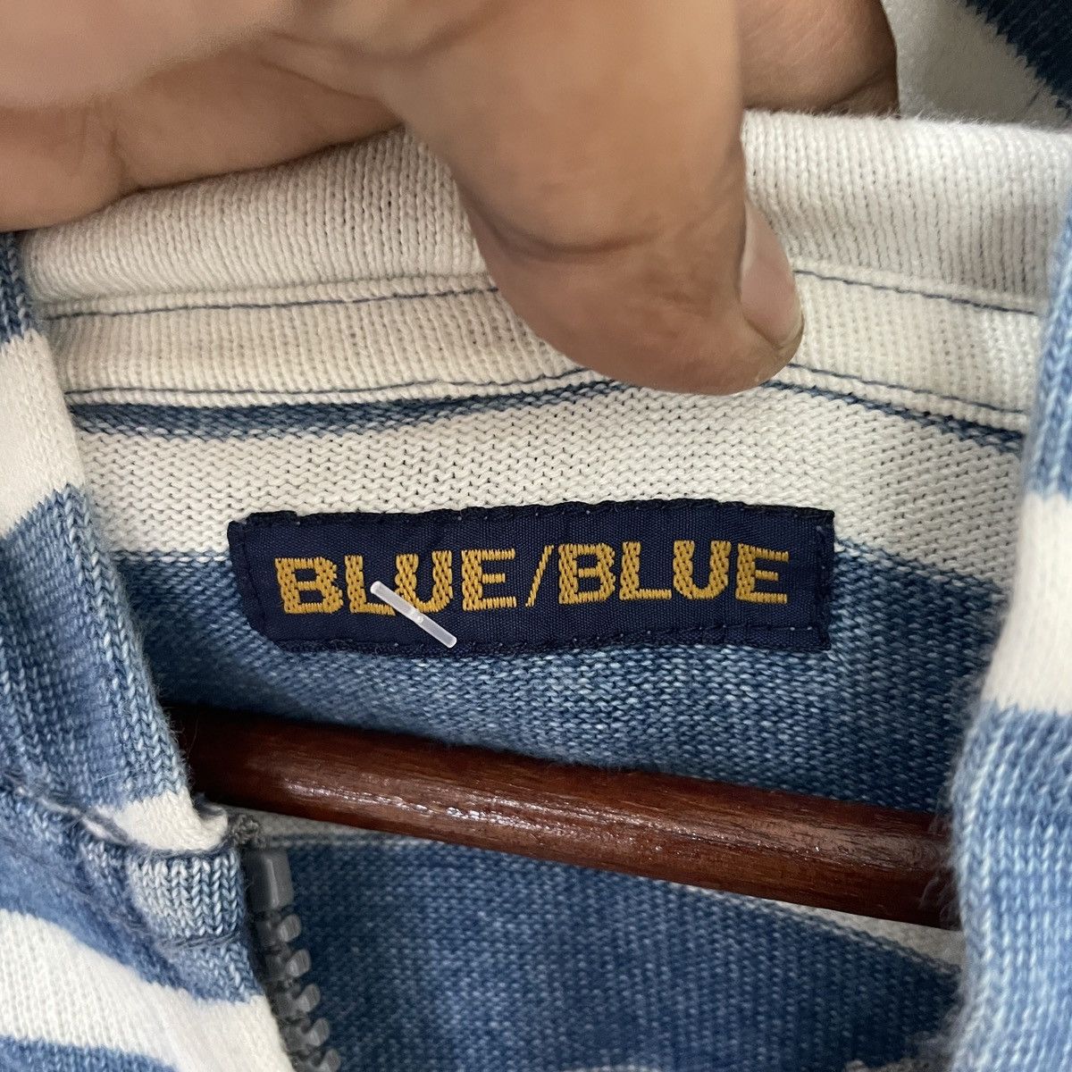 Blue Blue Japan Vintage Blue Blue Japan Hoodies Jacket Size US S / EU 44-46 / 1 - 5 Thumbnail