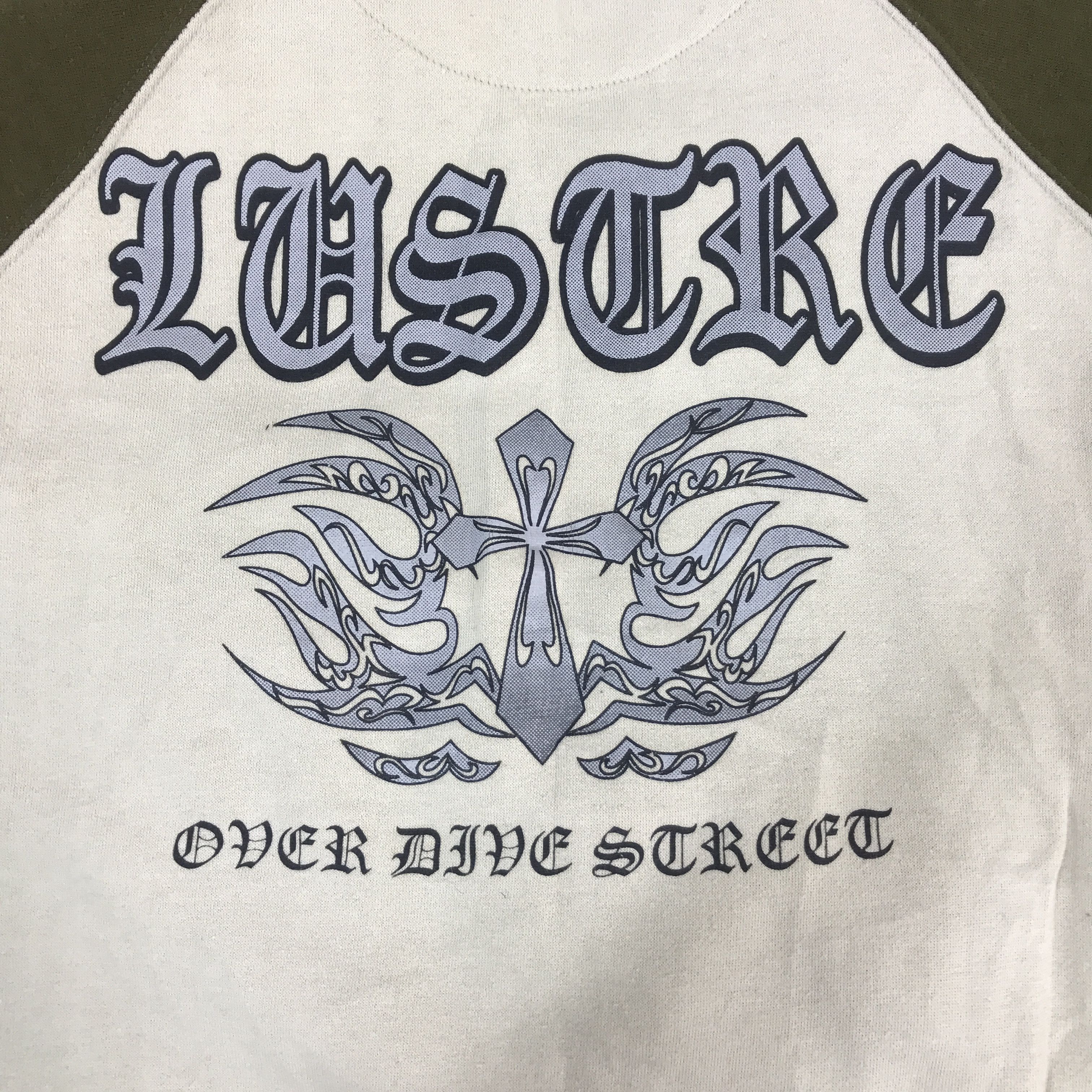 Japanese Brand GOTHIC PUNK DESIGN LUSTRE SWEATSHIRT JACKET Size US M / EU 48-50 / 2 - 12 Thumbnail