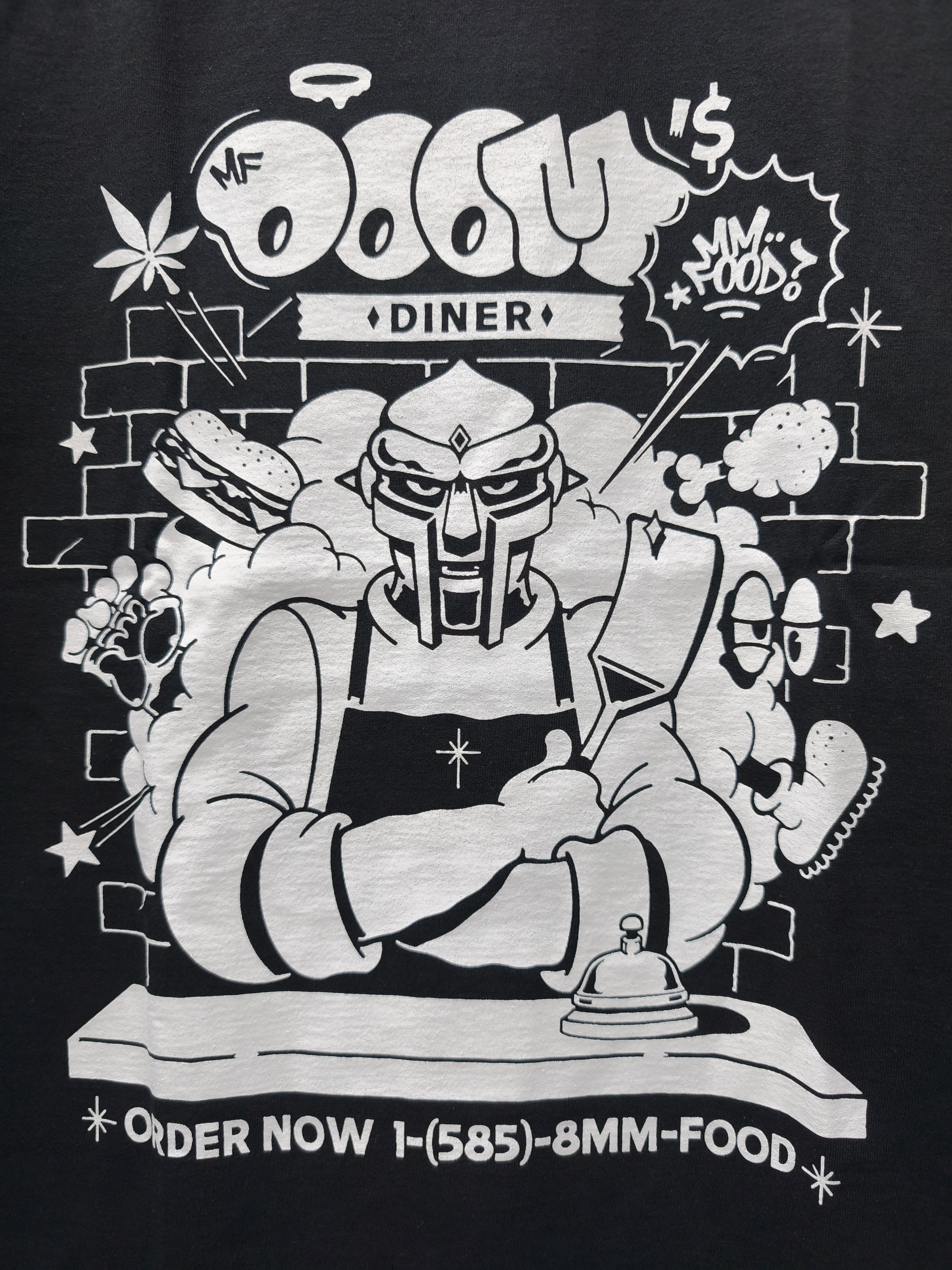 Rap Tees MF Doom Diner T-shirt Size US XL / EU 56 / 4 - 2 Thumbnail