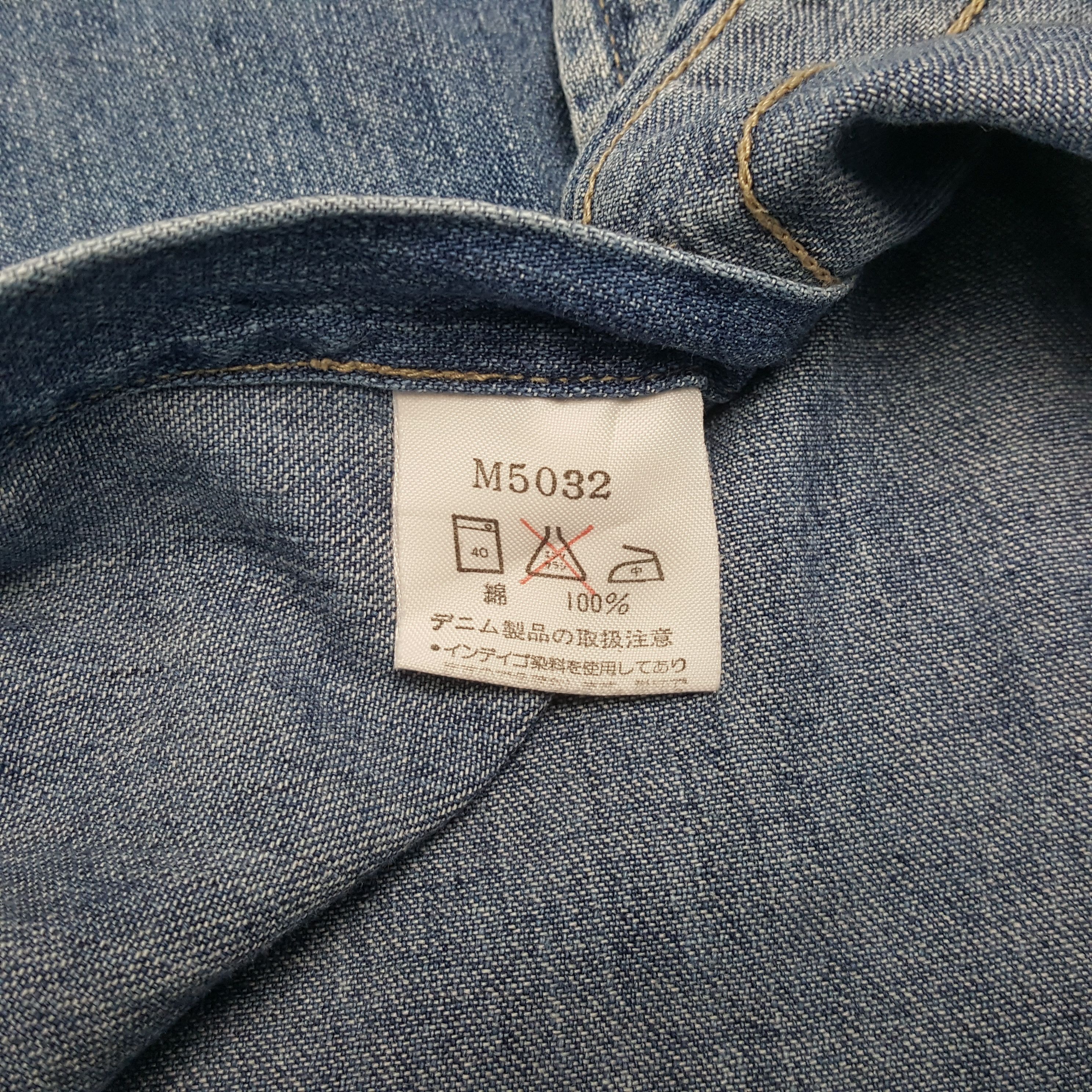Wrangler Vintage Wrangler American Western Style Denim Shirt C301N68 Size US M / EU 48-50 / 2 - 8 Thumbnail