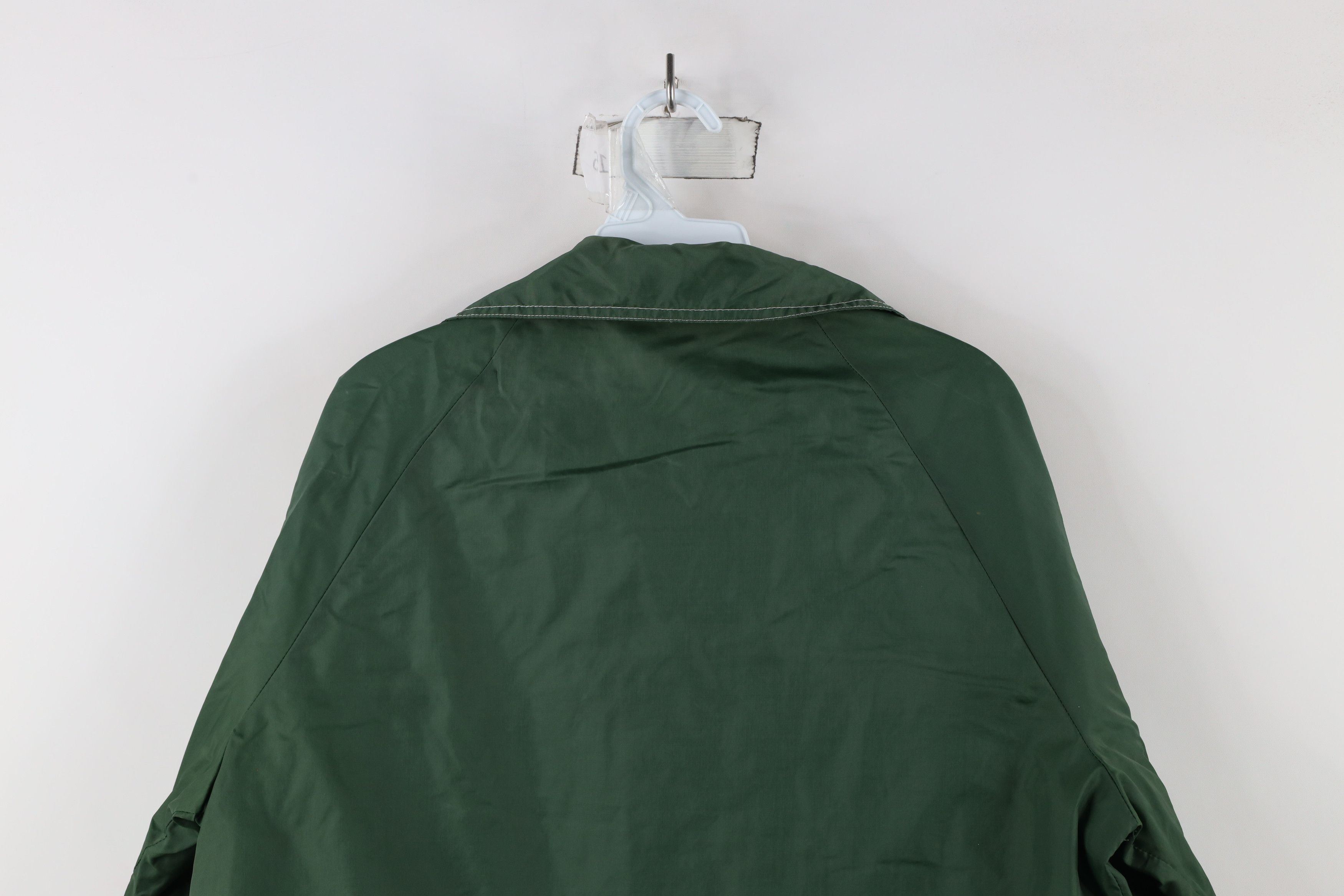Vintage Vintage 70s Streetwear Lined Coaches Coach Jacket Green USA Size XL / US 12-14 / IT 48-50 - 14 Thumbnail