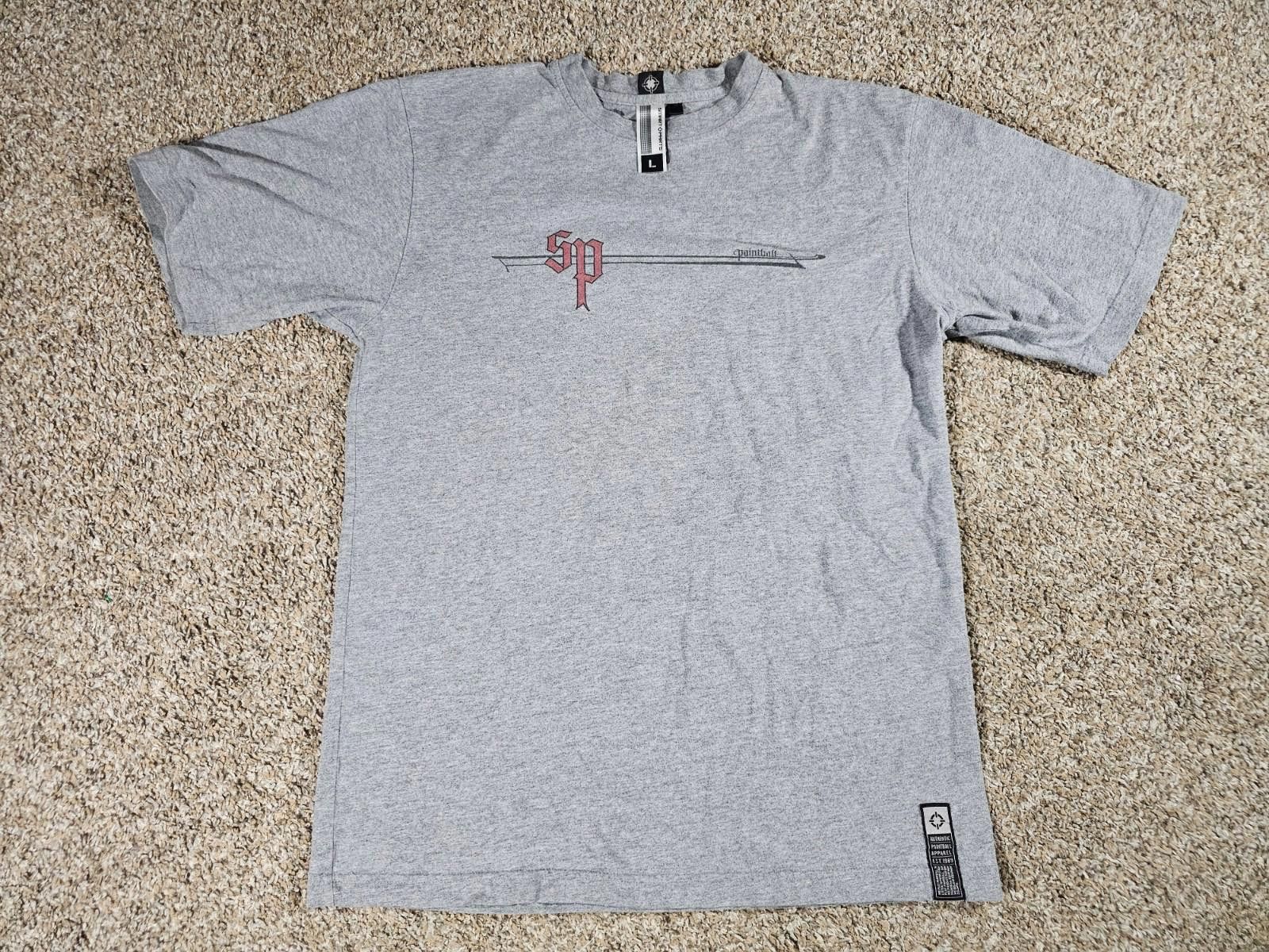 Other Smart Parts authentic paintball apparel t-shirt Size L Gray Size ONE SIZE - 1 Thumbnail