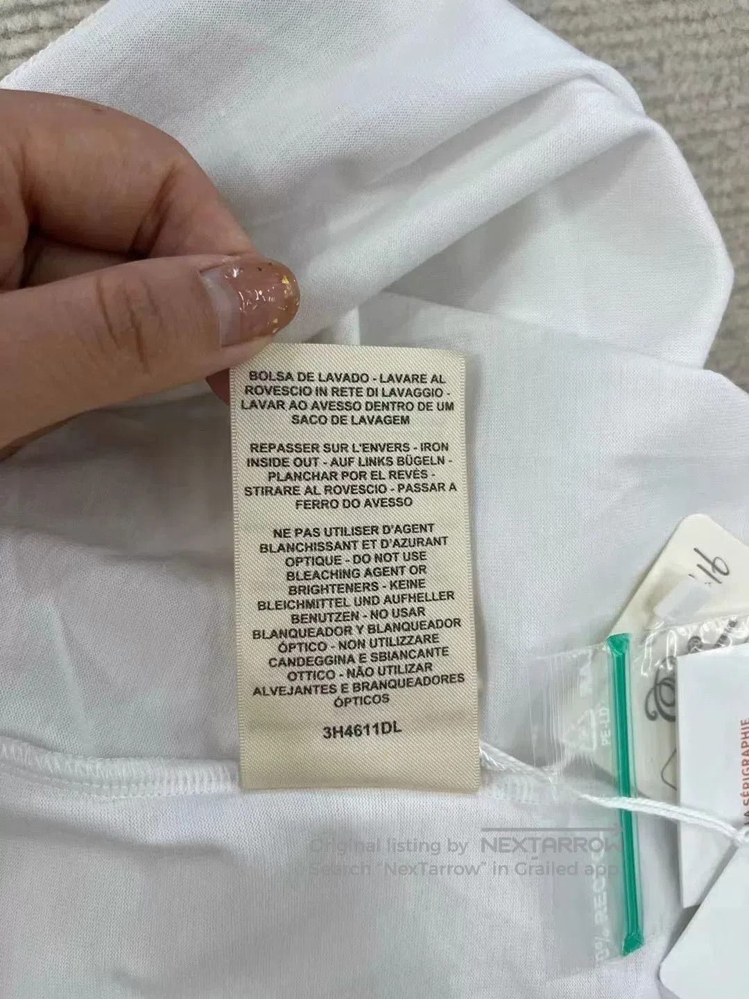 Hermes Hermes 2023 White Short Sleeve T-shirt. Size US S / EU 44-46 / 1 - 5 Thumbnail