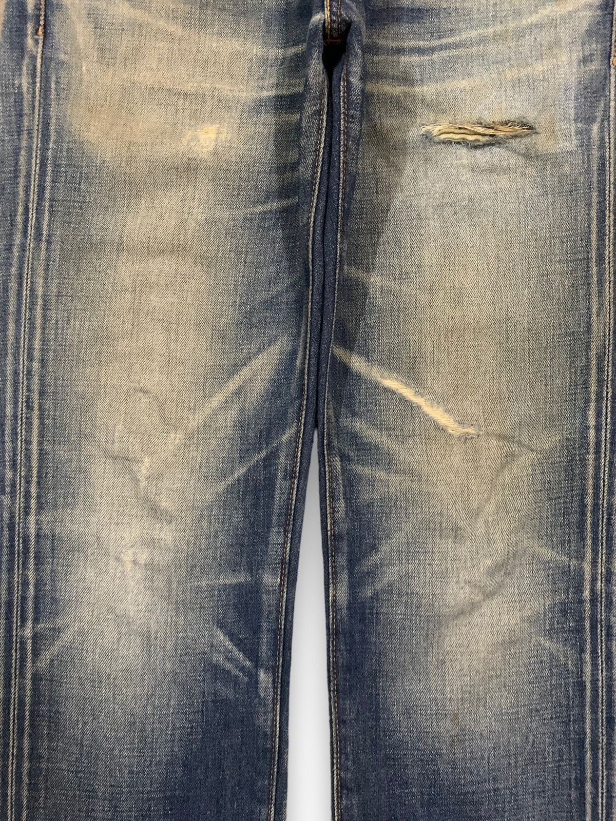 Levi's Vintage Clothing Vintage Y2K Levis 511 Japan Slim Straight Ripped Grunge Jean Size US 29 - 8 Thumbnail