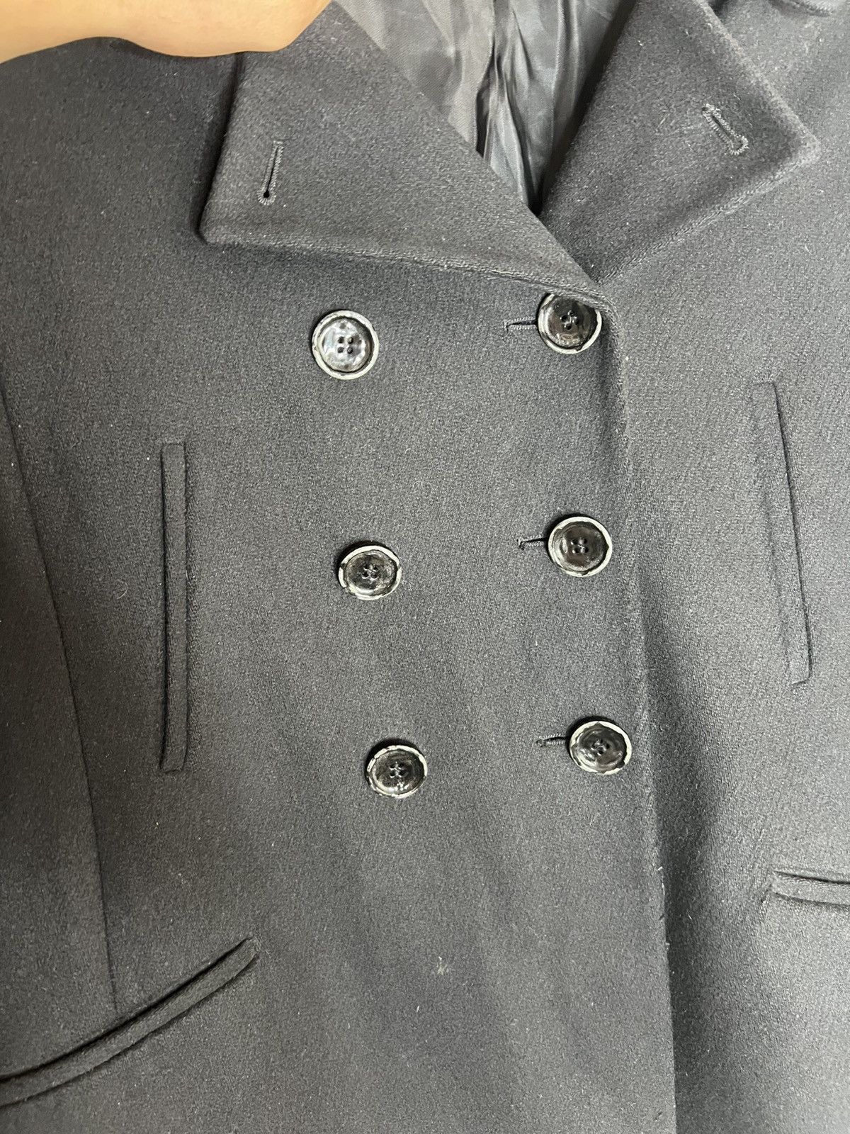 Miu Miu MIU MIU Double-Breasted Wool Coat🧥 Size L / US 10 / IT 46 - 5 Thumbnail