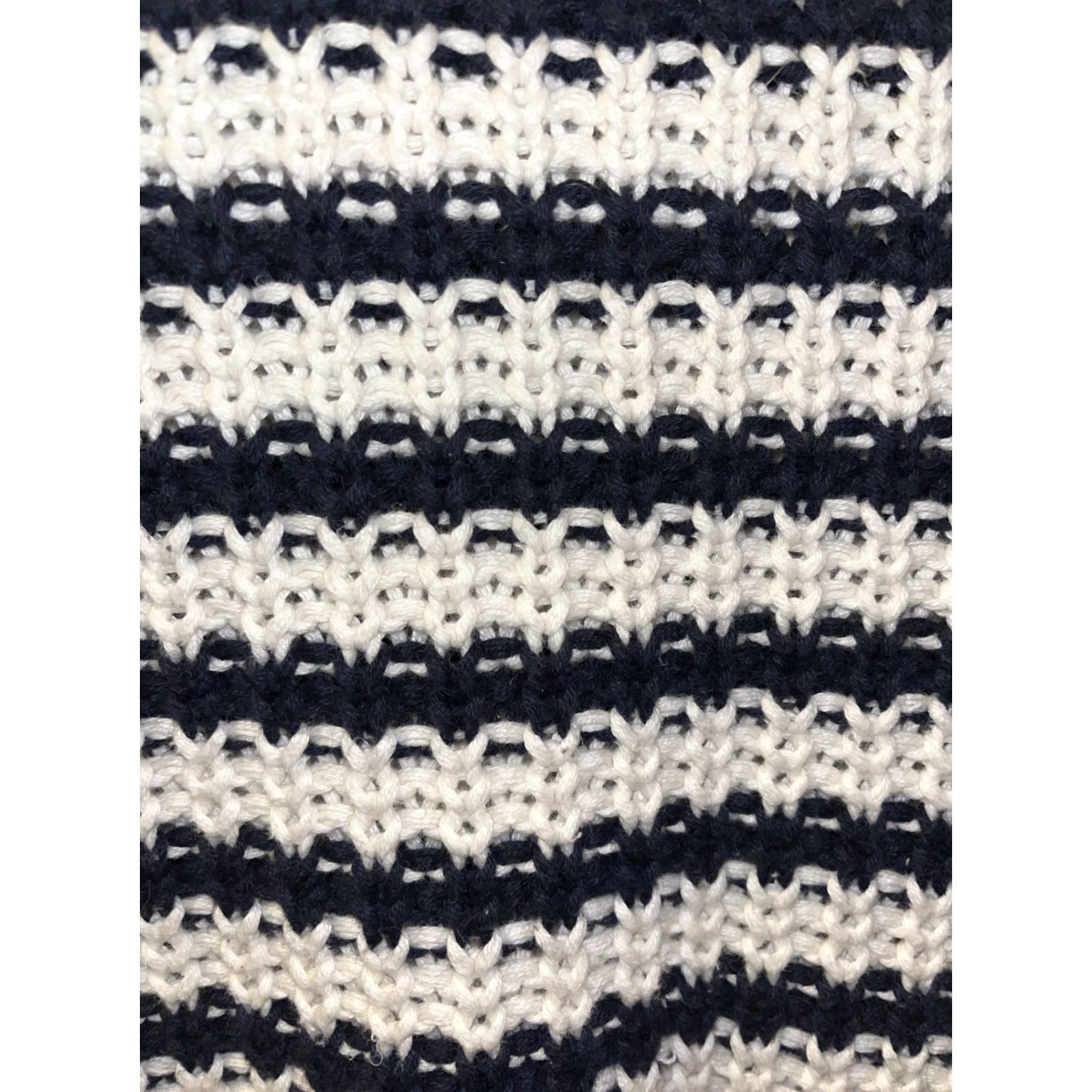 Gap GAP Women's Sweater Pullover Casual Knit 90s Classic Waffle-Knit L Multicolor Size L / US 10 / IT 46 - 4 Thumbnail