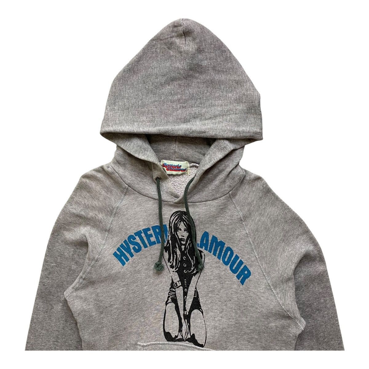 Hysteric Glamour Y2K Hysteric Glamour Graphic Hoodie Women Grey Size ONE SIZE - 2 Thumbnail