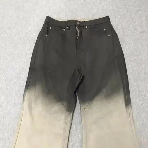 Jean vintage ombre wash micro-flare jeans Size US 32 / EU 48 - 4 Thumbnail