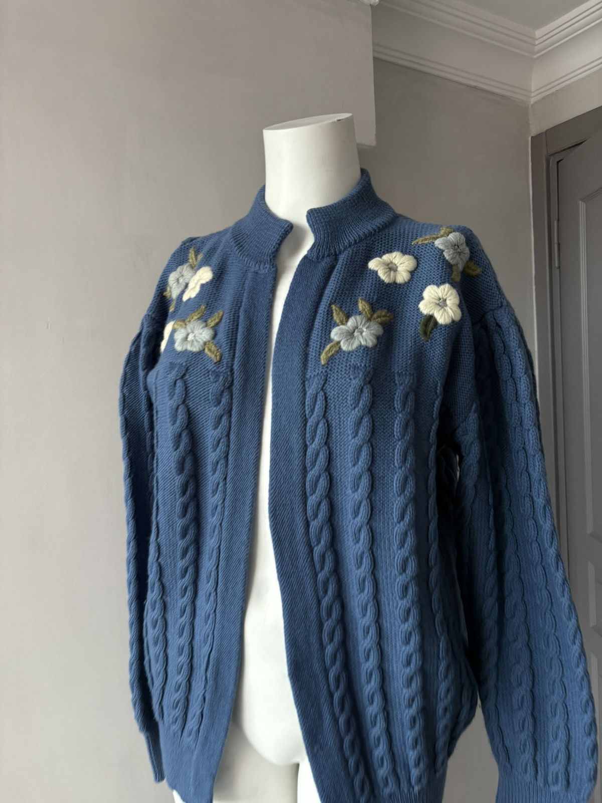 Vintage Vintage wool cardigan Size L / US 10 / IT 46 - 10 Thumbnail