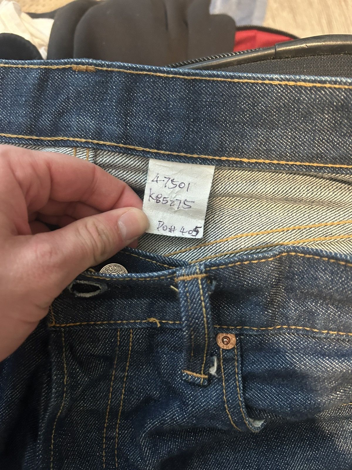 Levi's Early 80’s “not for consumer” selvedge 47501 Size US 33 - 1 Thumbnail