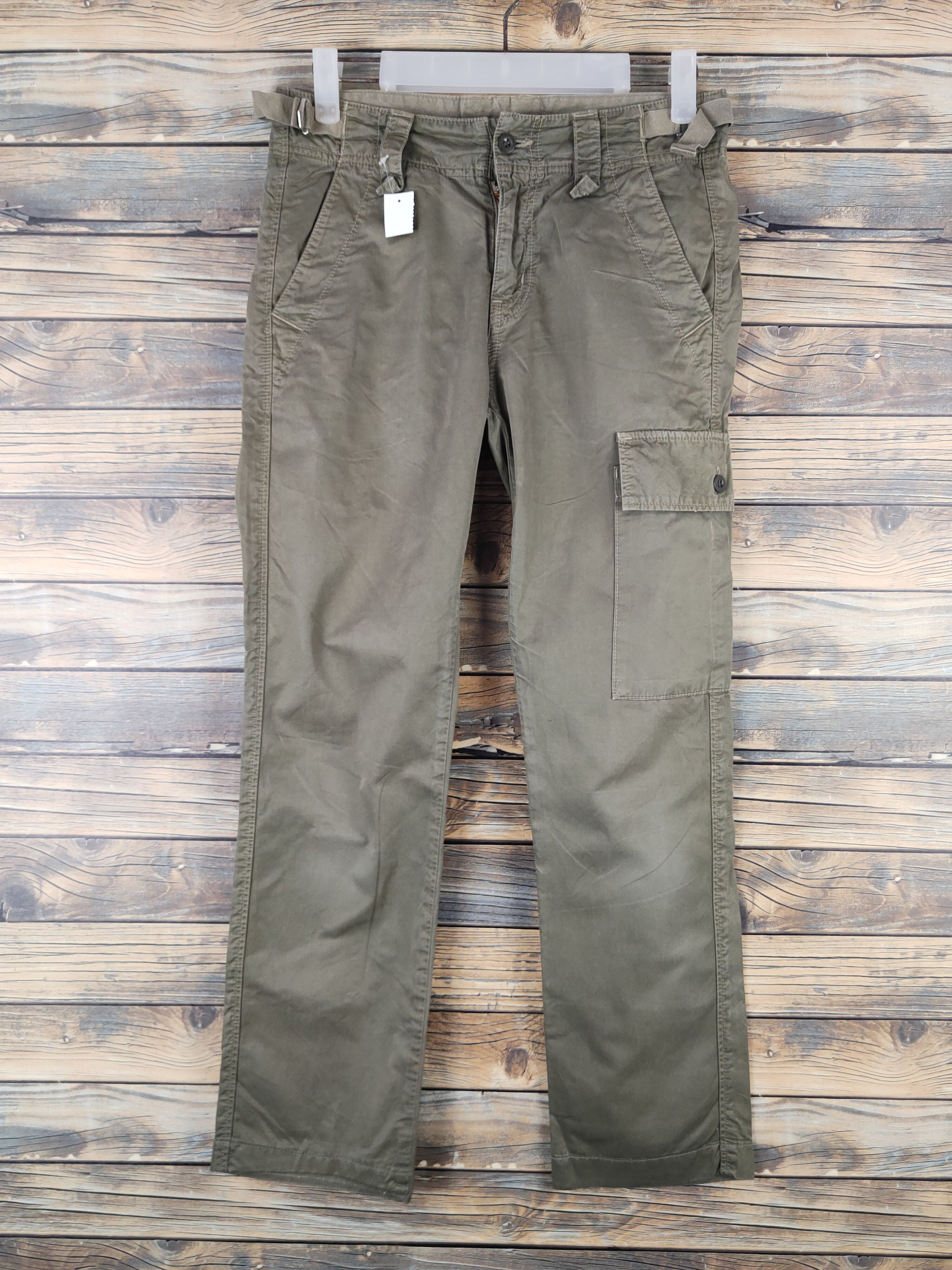 Tomorrowland DL Macphee Tomorrow Land Olive Multipocket Cargo Pants #2379 Size 26" / US 2 / IT 38 - 1 Thumbnail