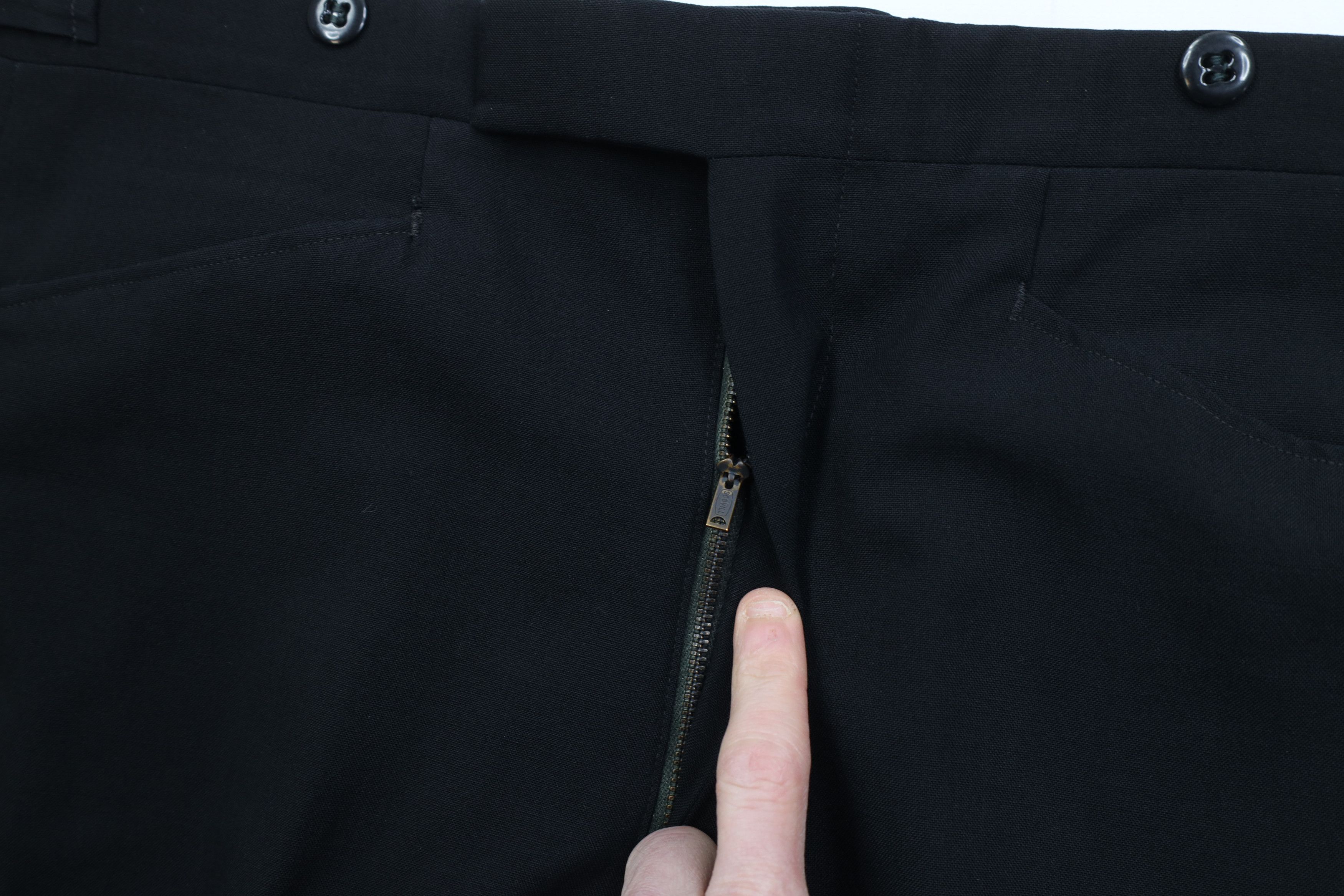 Vintage Vintage 60s 70s Streetwear Wool Flared Tuxedo Pants USA Size US 34 / EU 50 - 7 Thumbnail