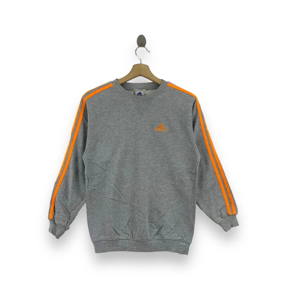 Adidas Vintage ADIDAS EQUIPMENT Sleeve Tape Striped Crewneck Size US S / EU 44-46 / 1 - 1 Thumbnail