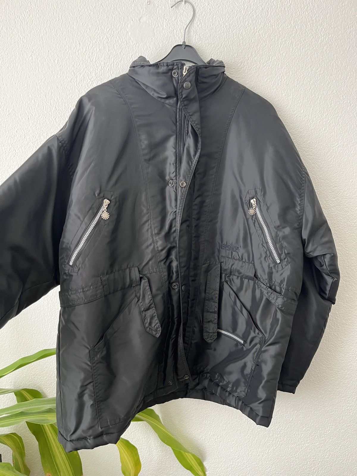 Versace Jeans Couture × Vintage Vintage Versace Jeans Couture puffer coat M/L/XL/XXL Size XXL / US 16-18 / IT 52-54 - 13 Thumbnail