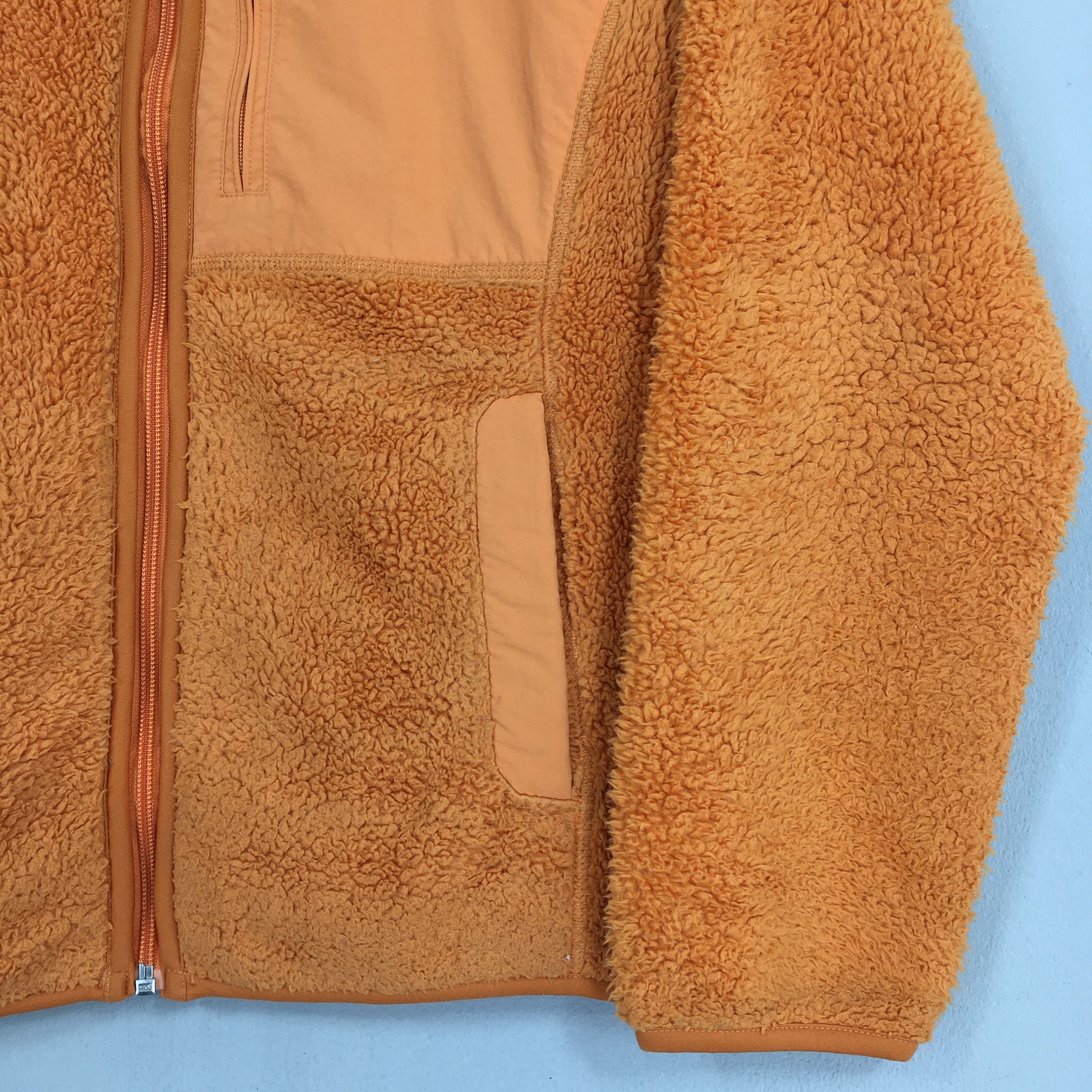 Uniqlo Vintage Uniqlo Bulky Fleece Orange Jacket Medium Size US M / EU 48-50 / 2 - 6 Thumbnail