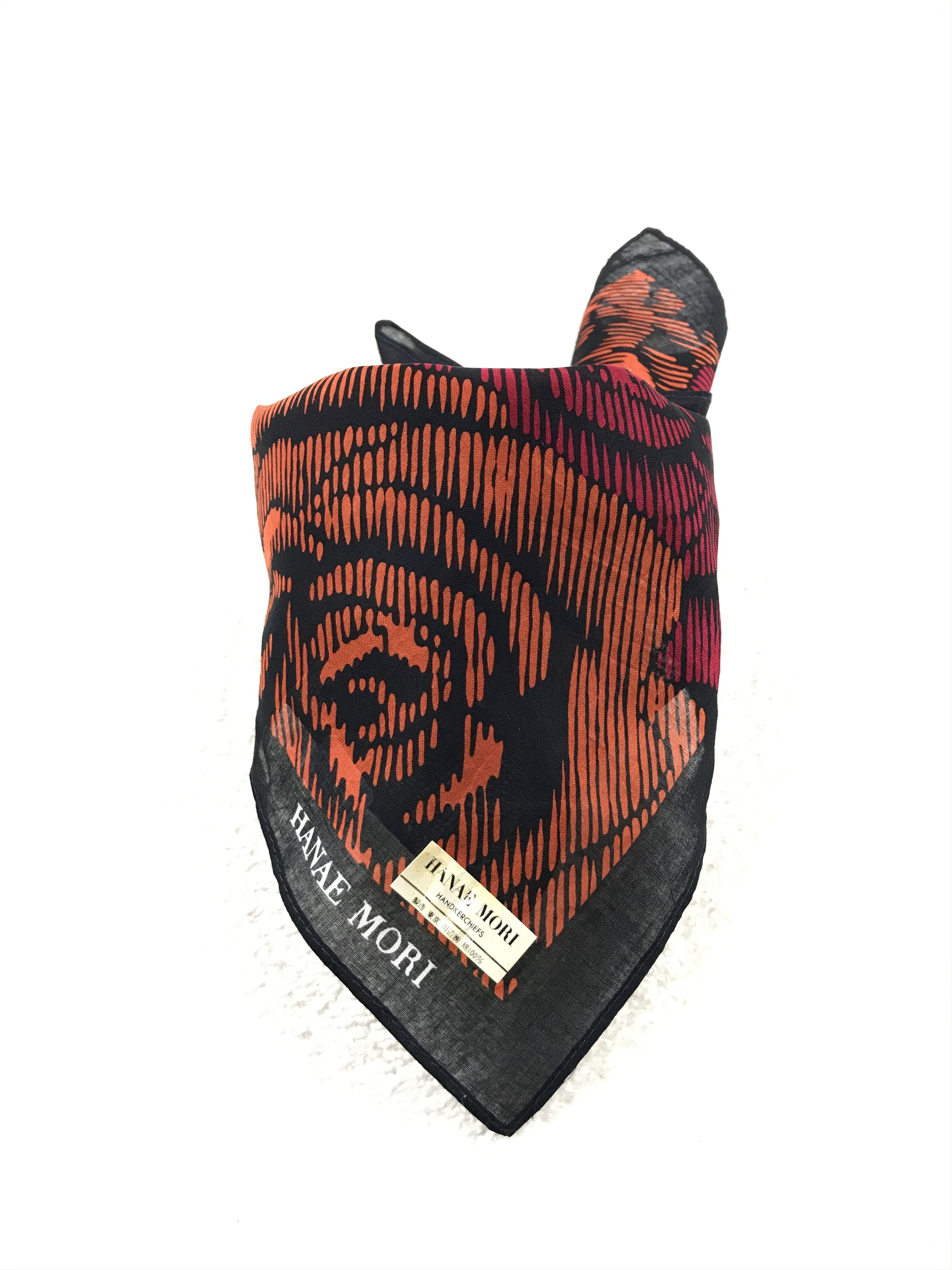 Hanae Mori × Japanese Brand × Vintage Vintage Hanae Mori Bandana Neckerchief Handkerchief Size ONE SIZE - 3 Thumbnail