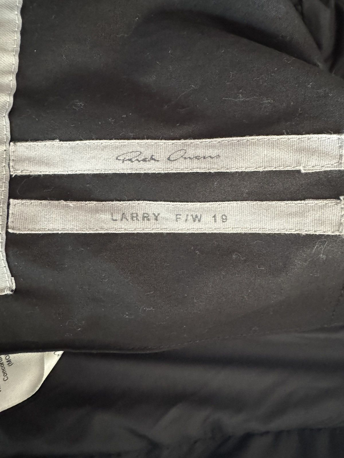 Rick Owens Rick Owen’s FW19 “Larry” puffer jacket Size US L / EU 52-54 / 3 - 6 Thumbnail