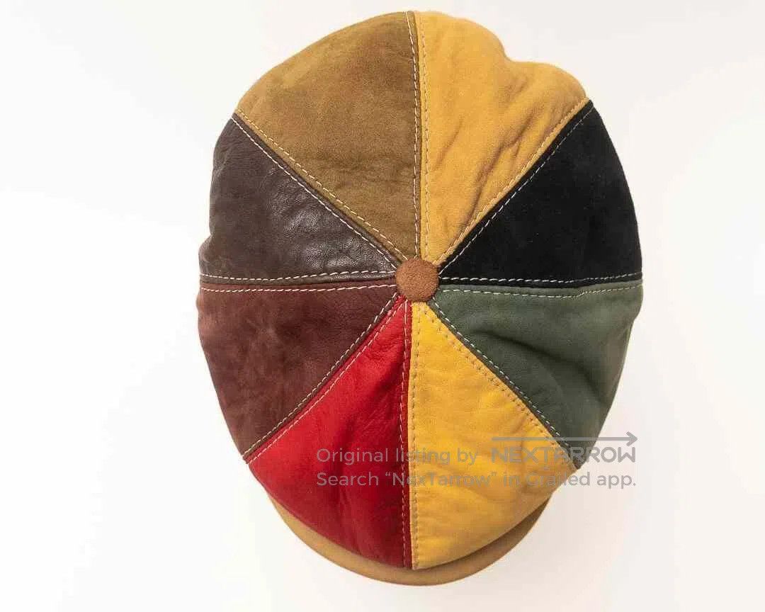 Other COLUMBUS BAY Kangaroo Leather Newsboy Cap. Size ONE SIZE - 5 Thumbnail