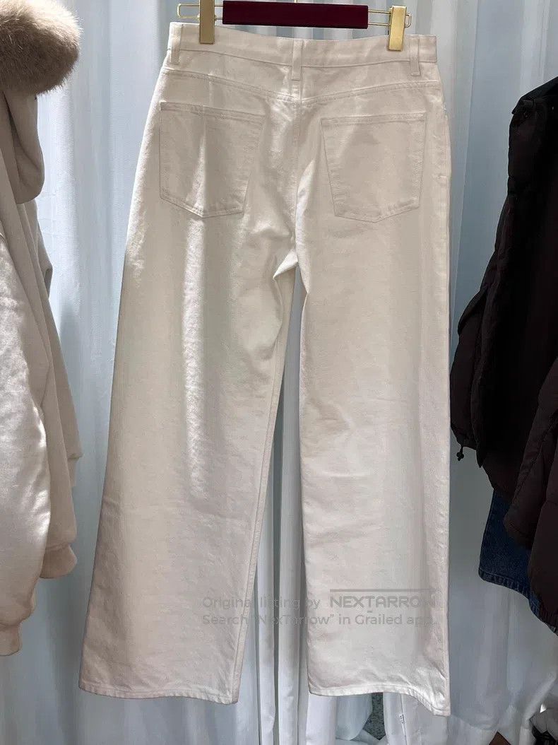 The Row The Row White baggy jeans Size 27" / US 4 / IT 40 - 3 Thumbnail