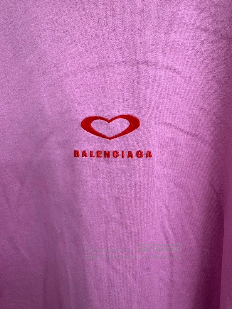 Balenciaga Balenciaga Embroidered Round Neck Short Sleeve Size S / US 4 / IT 40 - 2 Thumbnail