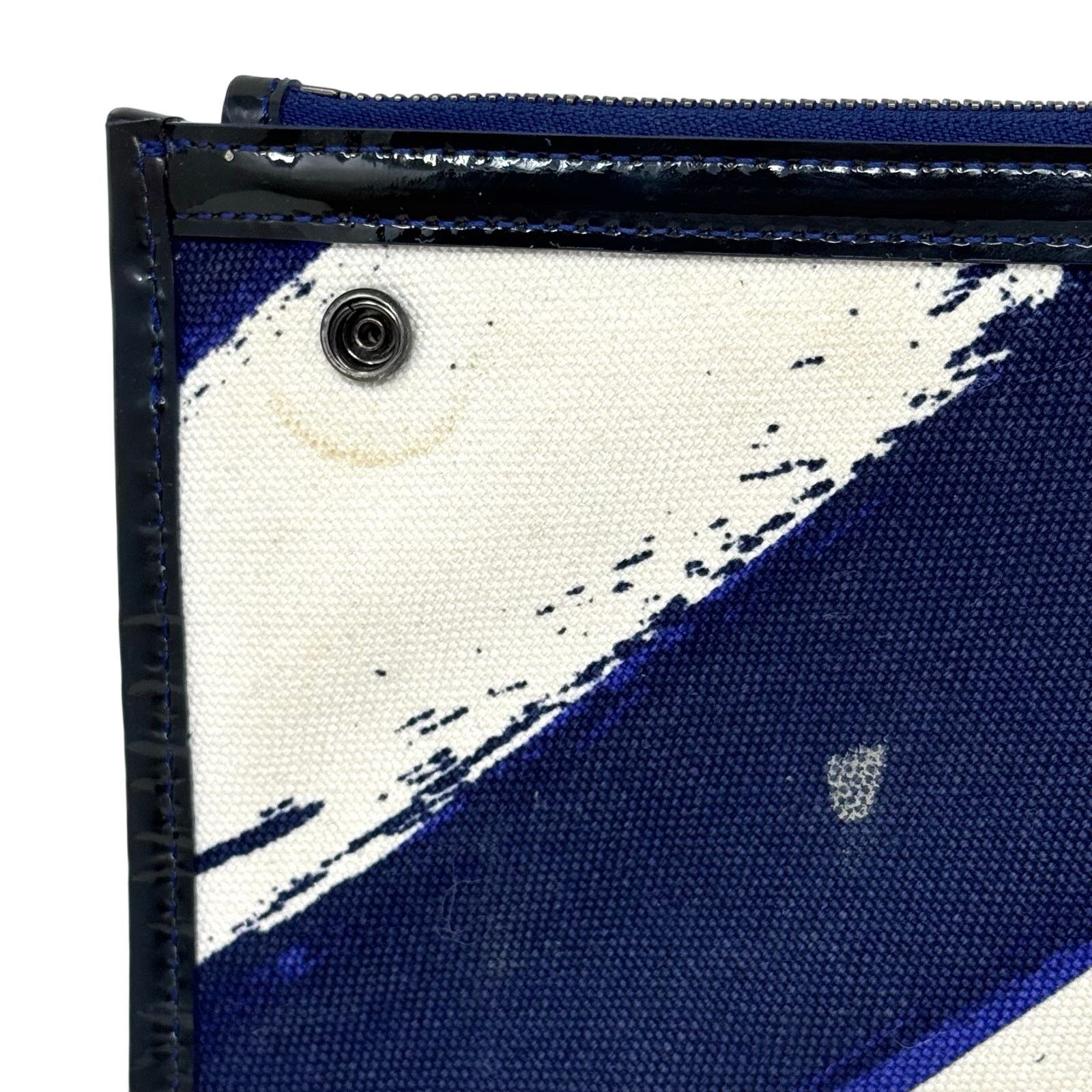 Burberry Burberry Striped Canvas Pouch Size ONE SIZE - 8 Thumbnail