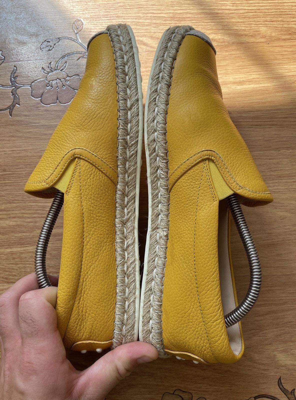 Tod's Tod’s Slip Ons in Yellow, Women’s Leather espadrilles Size US 10 / IT 40 - 15 Thumbnail