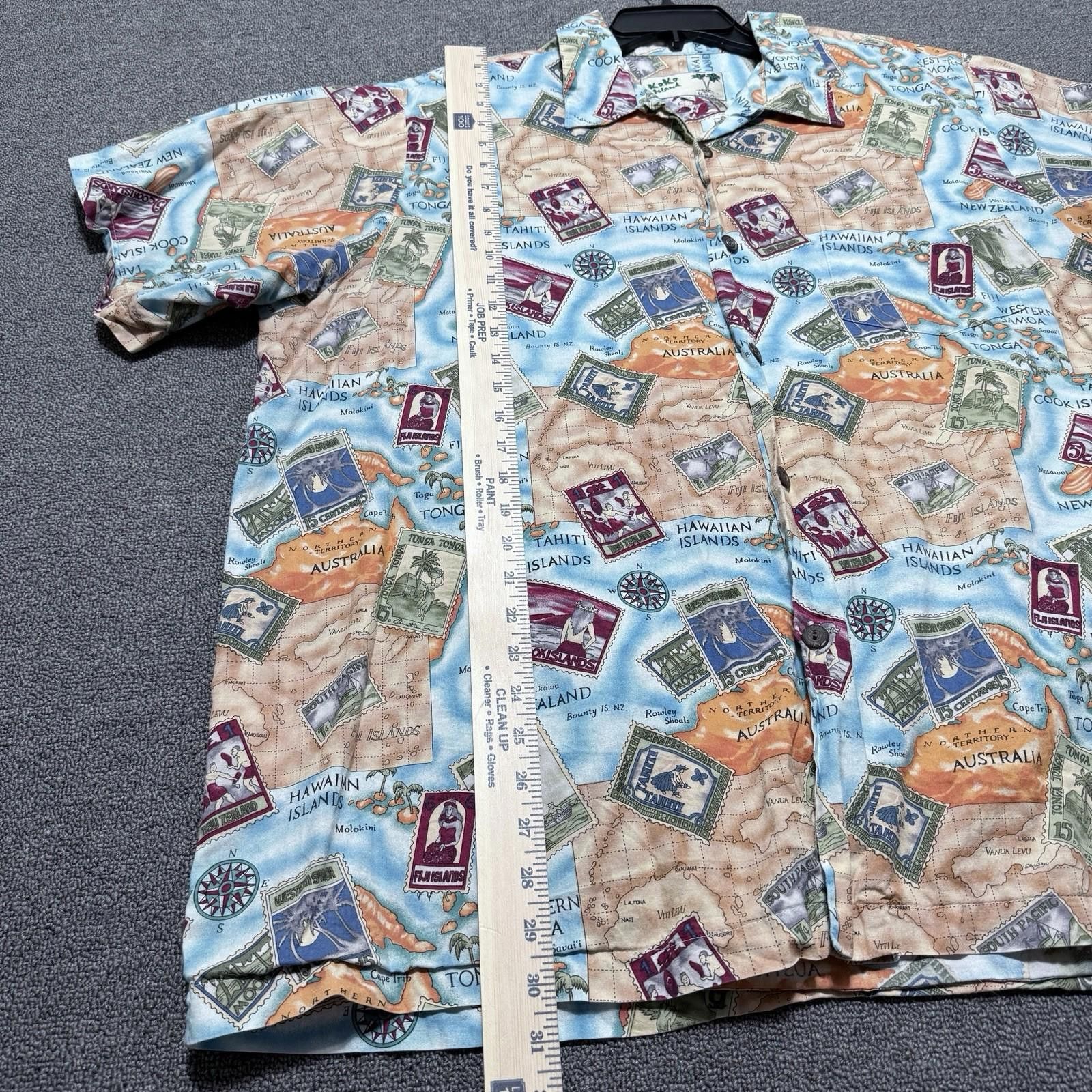 Other Rare VTG Koko Island Mens Hawaiian SS Shirt 2XL Australia NZ Size US XXL / EU 58 / 5 - 3 Thumbnail