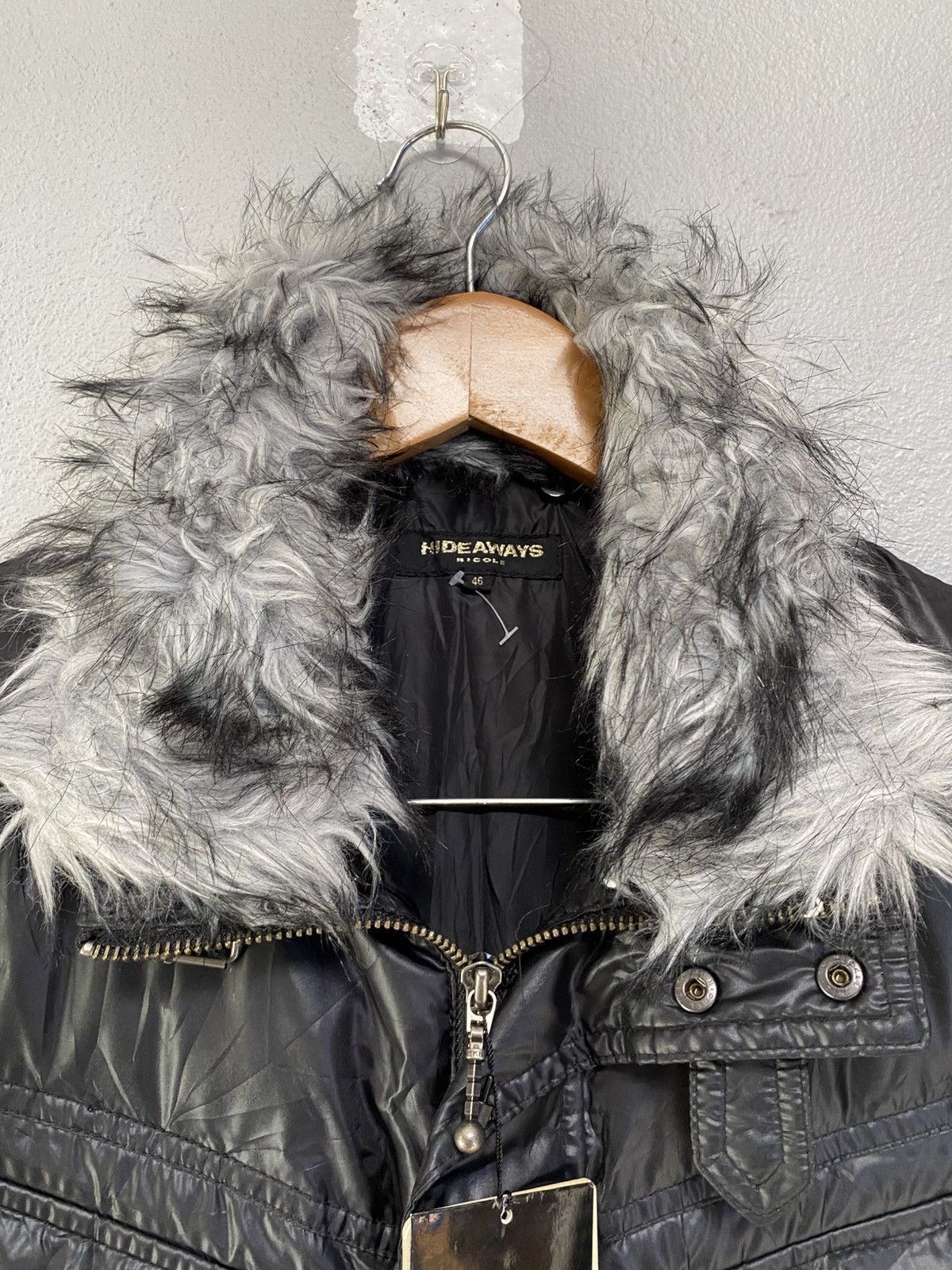 Japanese Brand Hideways by nicole puffer fur jacket Size US S / EU 44-46 / 1 - 7 Thumbnail
