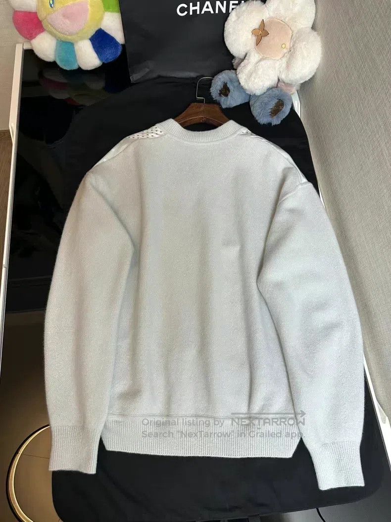 Hermes Hermes Wool and Mulberry Silk Blended Top, Wool and Mulber Size XS / US 0-2 / IT 36-38 - 2 Thumbnail