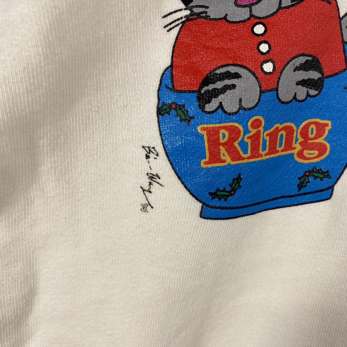 Vintage Vintage 90's Bi-Way Crazy Shirts Hawaii Crewneck Sweatshirt Size US L / EU 52-54 / 3 - 2 Thumbnail